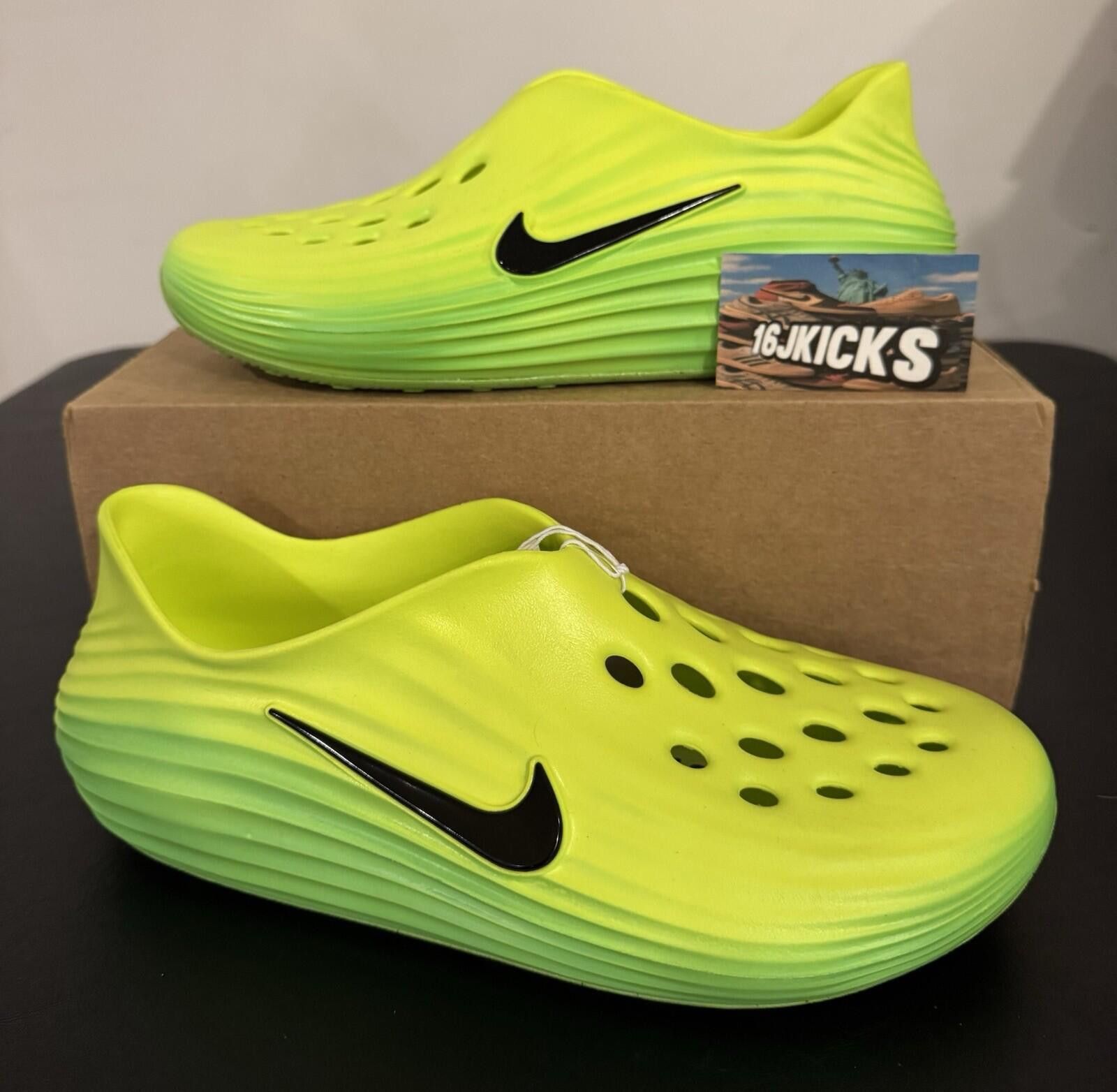 Nike Size 13 - Nike ReactX Rejuven8 Green Strike Size US 13 / EU 46 - 1 Thumbnail