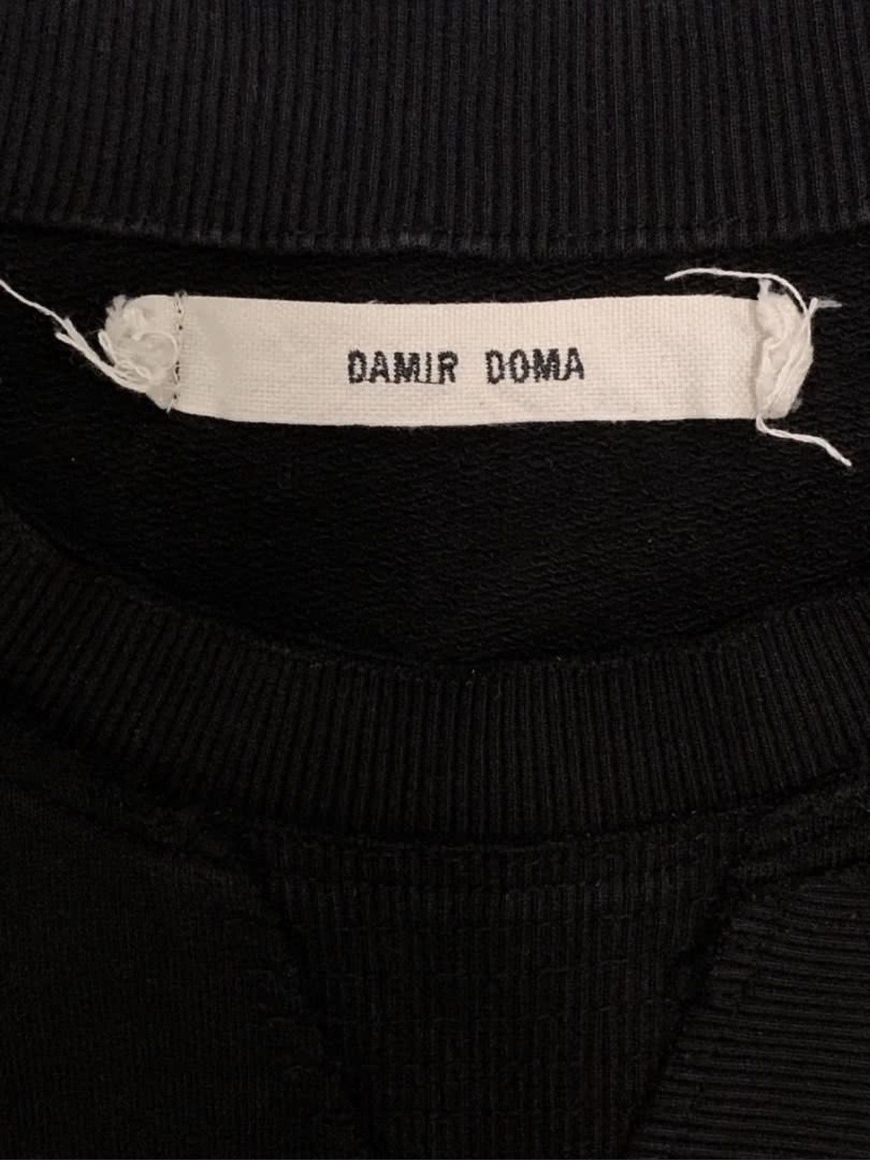 Damir Doma DAMIR DOMA DECONSTRUCTED - PATCHWORK CREWNECK Size US S / EU 44-46 / 1 - 4 Thumbnail