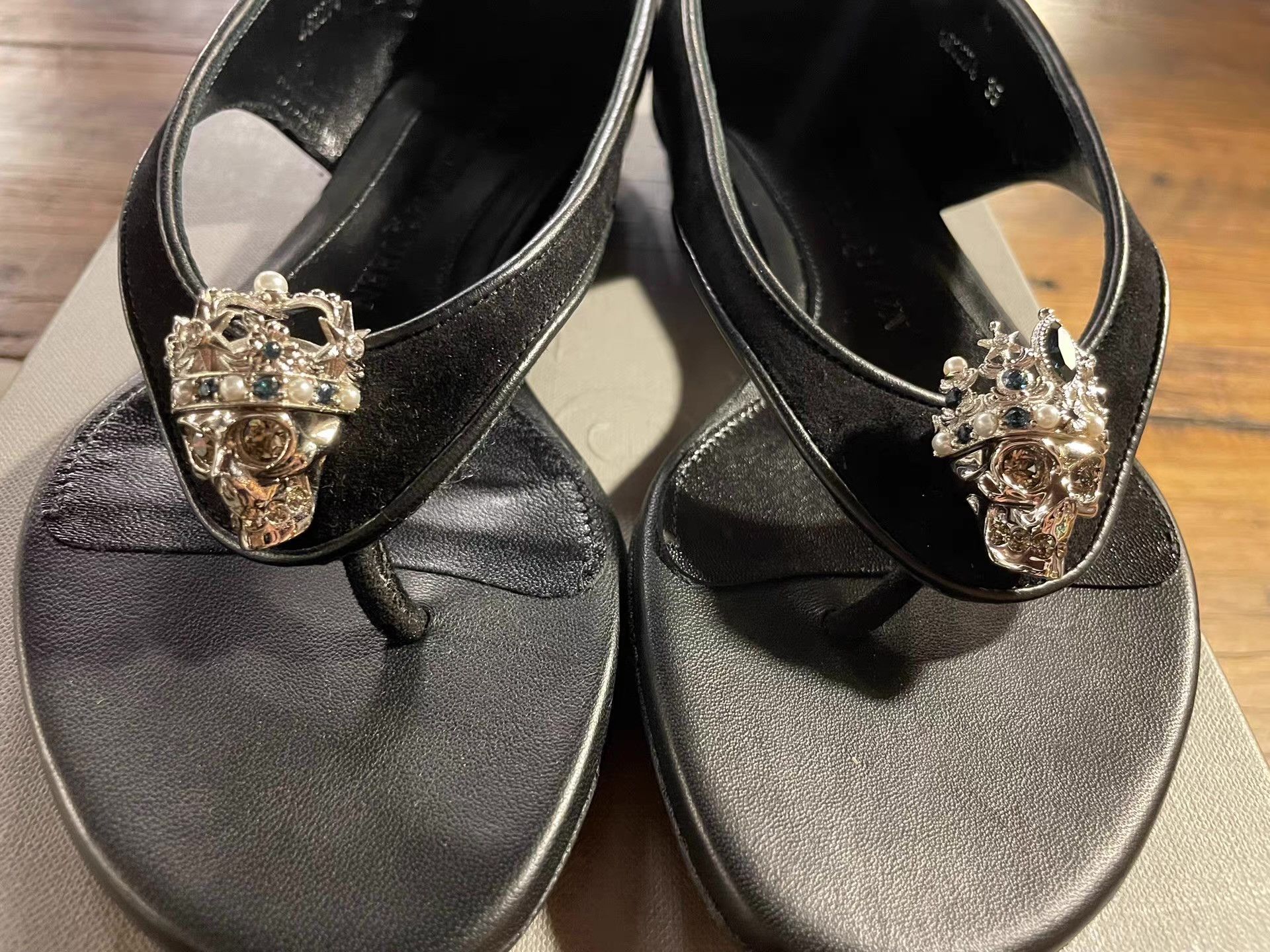 Alexander McQueen lexander McQueen 17SS Heel‑Slip‑On Design Ｑ25 Size US 7 / IT 37 - 5 Thumbnail