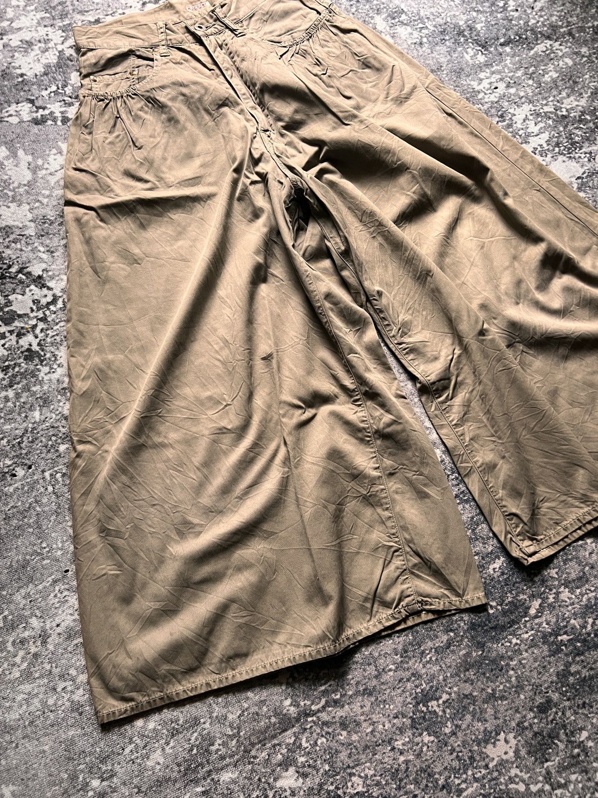 Kapital Kapital Wide Fit Baggy Cotton Pants Size US 29 - 5 Thumbnail