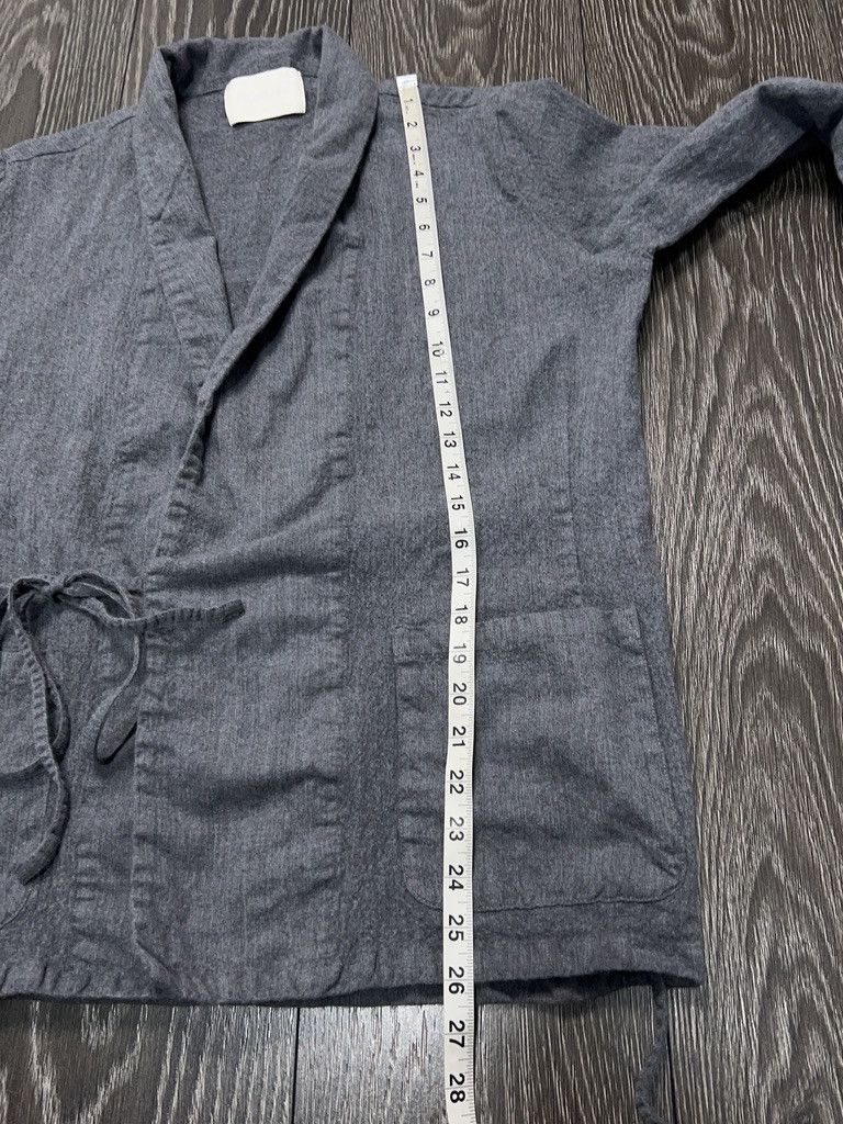 Sangiev Kimono Style Set of 2 Shirt Jacket Pants Trousers Wool S Size 36R - 7 Thumbnail