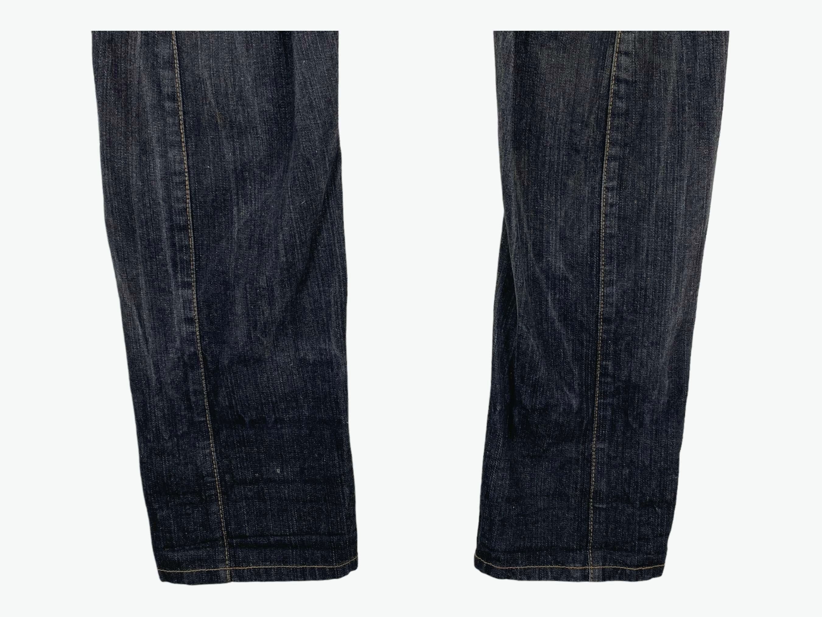 Japanese Brand RMT Double Waist Denim Jeans Japanese Punk Size US 33 - 4 Thumbnail