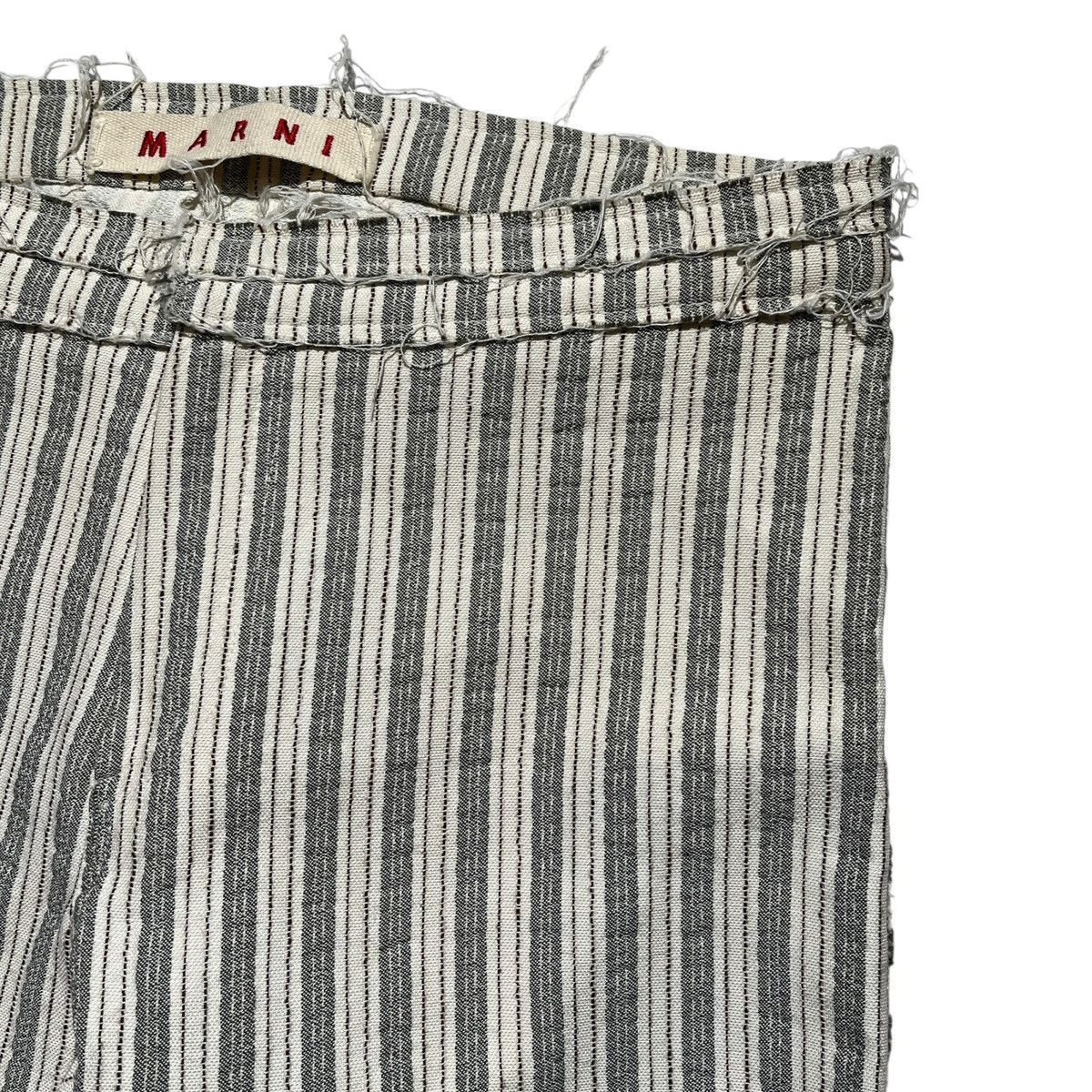 Marni Flared vertical stripe pant Size US 30 / EU 46 - 2 Thumbnail
