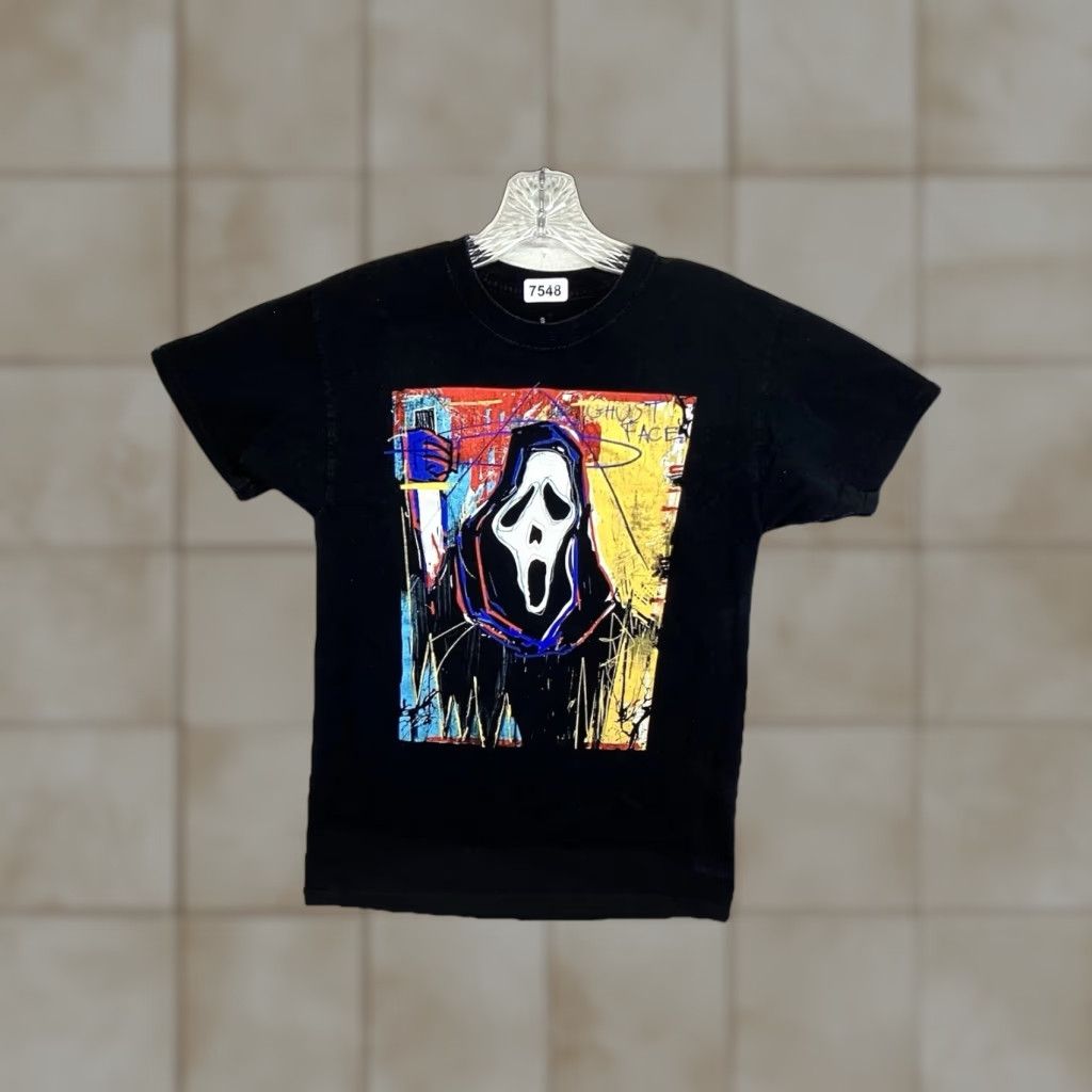 Vintage VINTAGE Ghost Face Killer T-Shirt Unisex Adults Small Black Horror Halloween Movie Scream Art Size US S / EU 44-46 / 1 - 1 Thumbnail