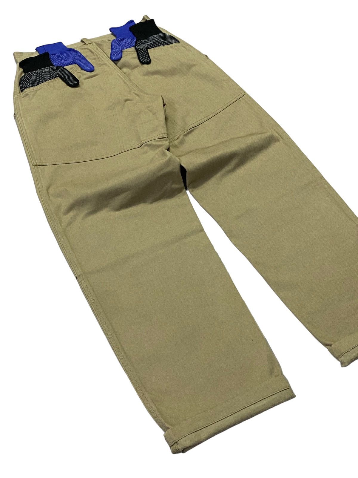 Bape × Nigo Vintage A Bathing Ape Double Pocket Chino Khaki Pants Size US 30 / EU 46 - 23 Thumbnail