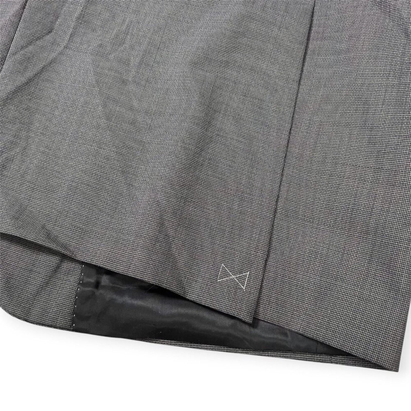 Hart Schaffner Marx Hart Schaffner Marx Wool Blazer 48L Gray Suit Jacket Dillard Size 48L - 9 Thumbnail