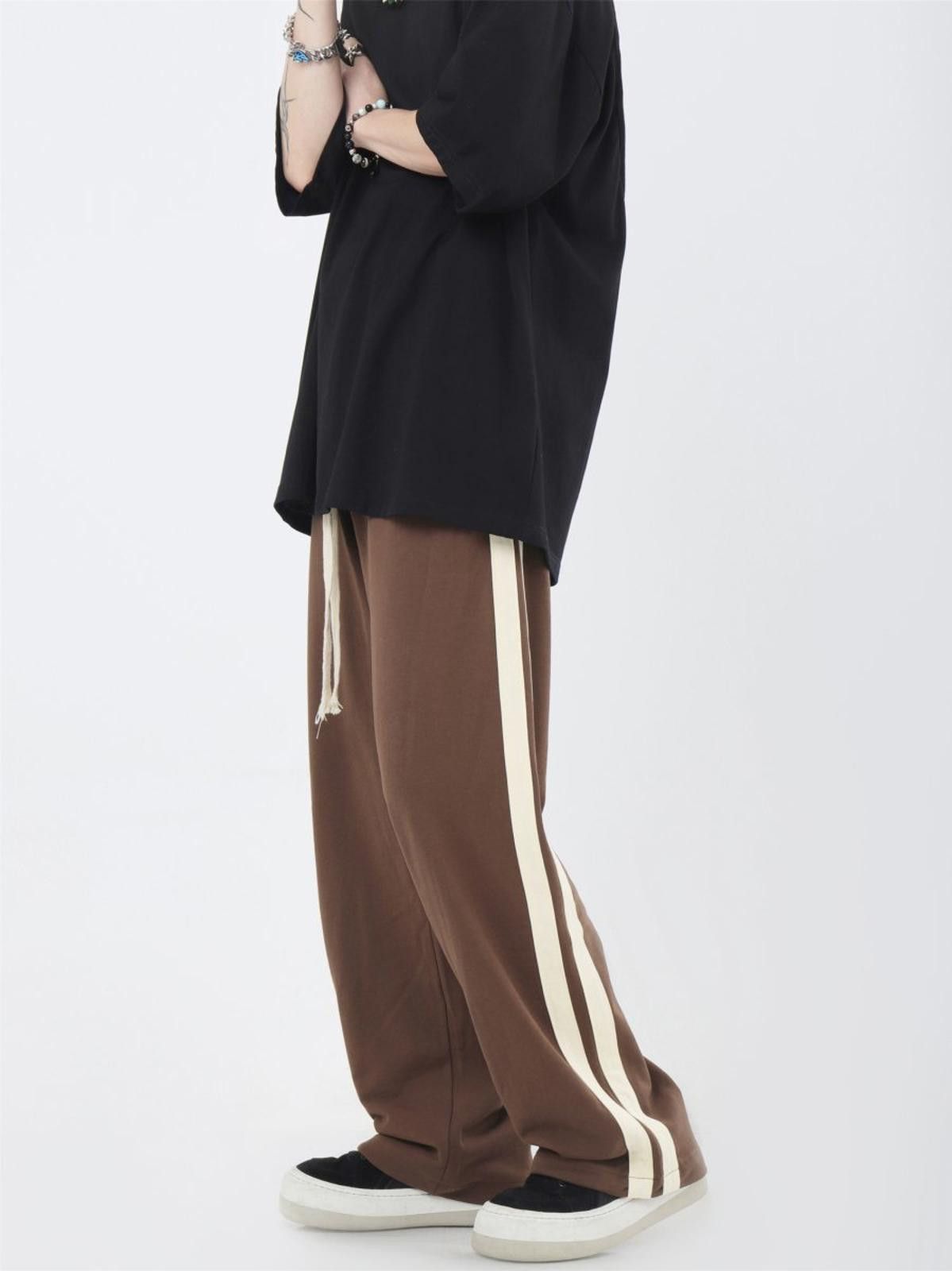 Other 163 Striped Loose Jogger Pants Size US 32 / EU 48 - 3 Thumbnail