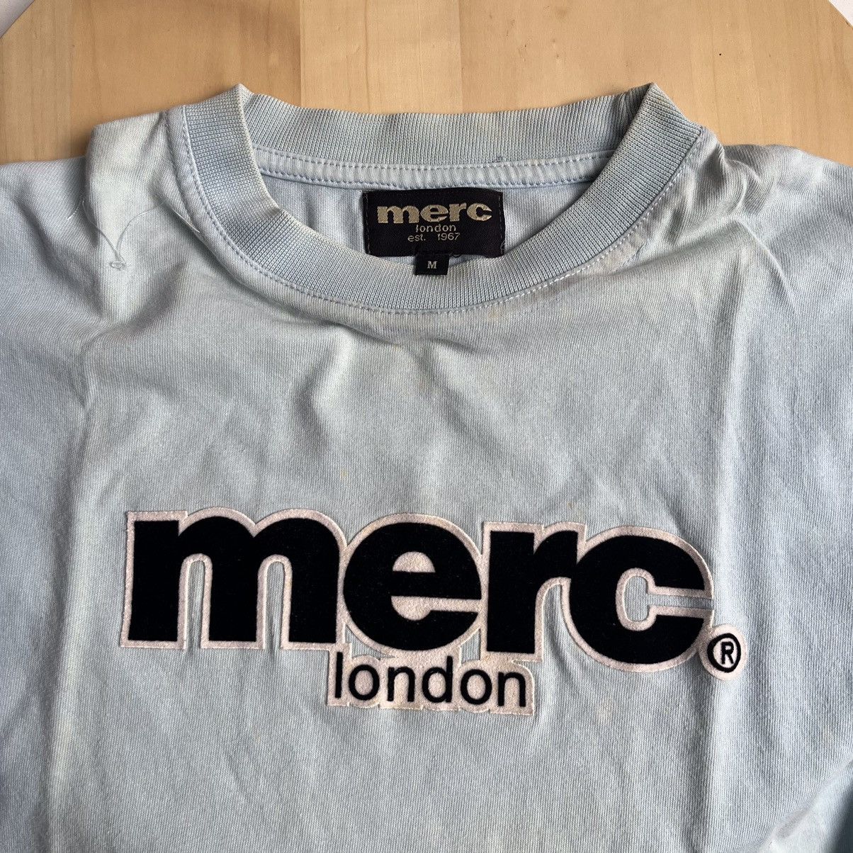 Merc × Other UK Vintage 90s Merc London Tee tshirt light blue mods fit cott Size US M / EU 48-50 / 2 - 11 Thumbnail