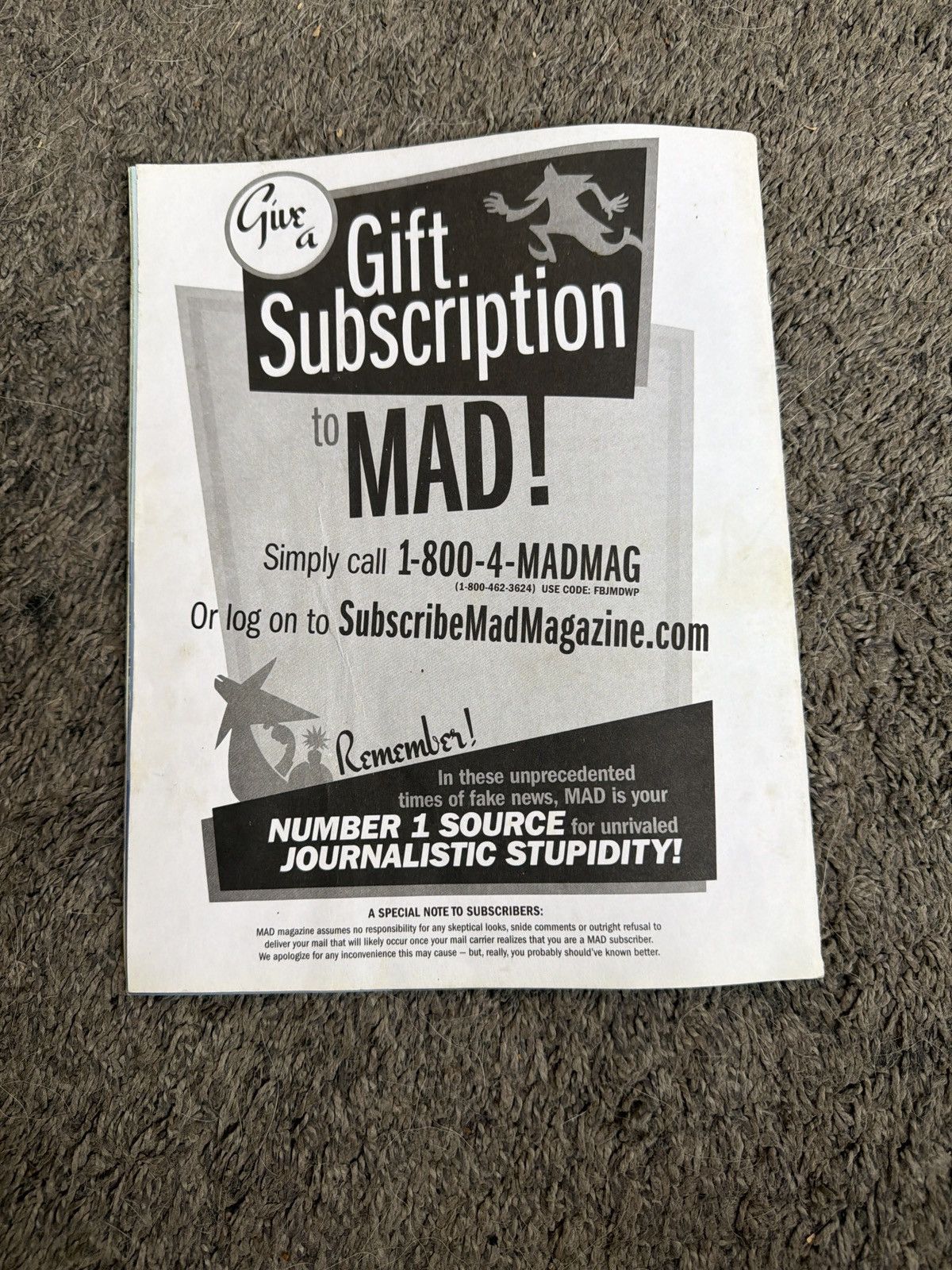 Hypebeast 2018 Mad Magazine No. 550 Size ONE SIZE - 3 Thumbnail