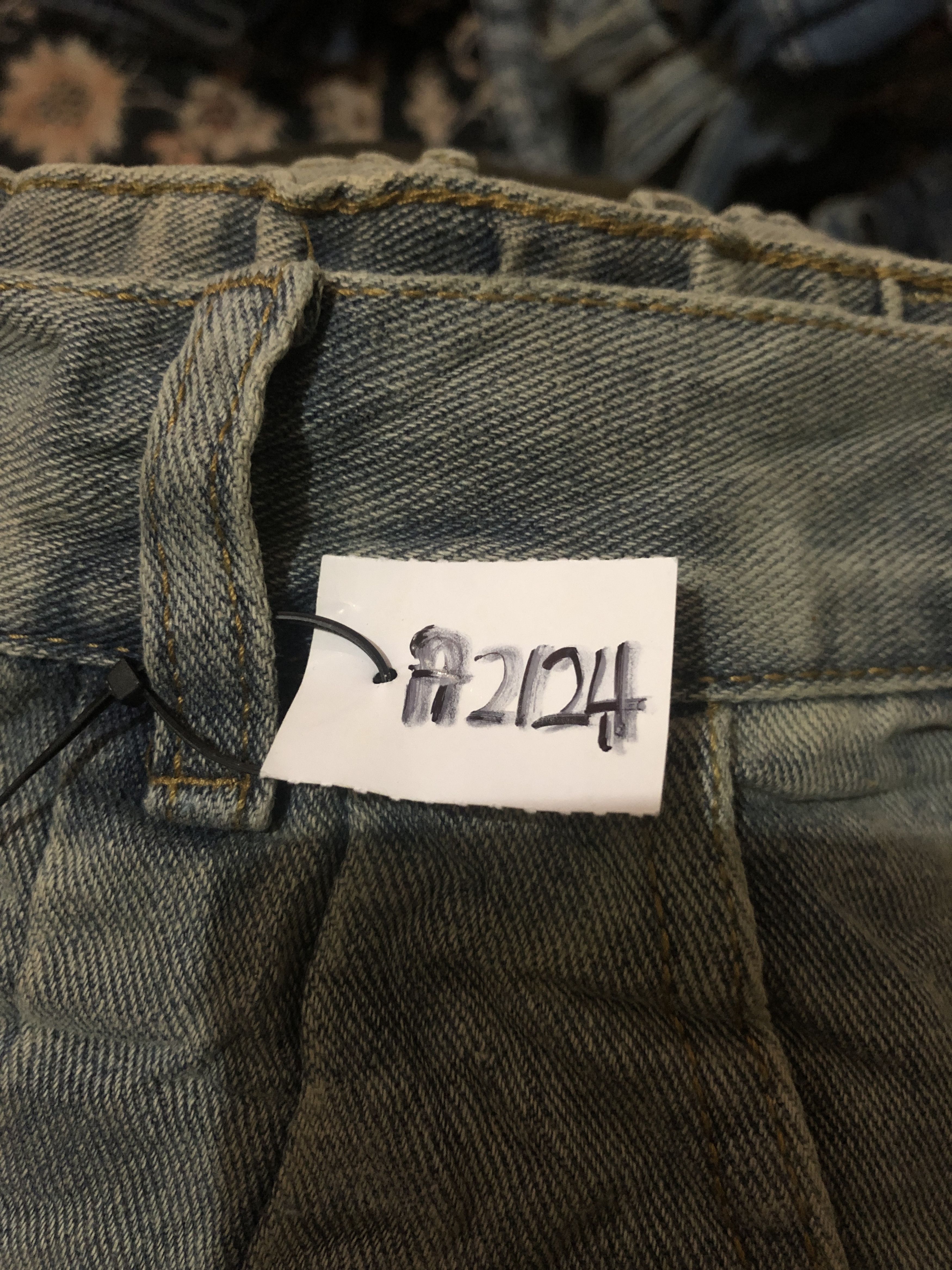 Neos Addictive Design Black Denim Pants #A2124