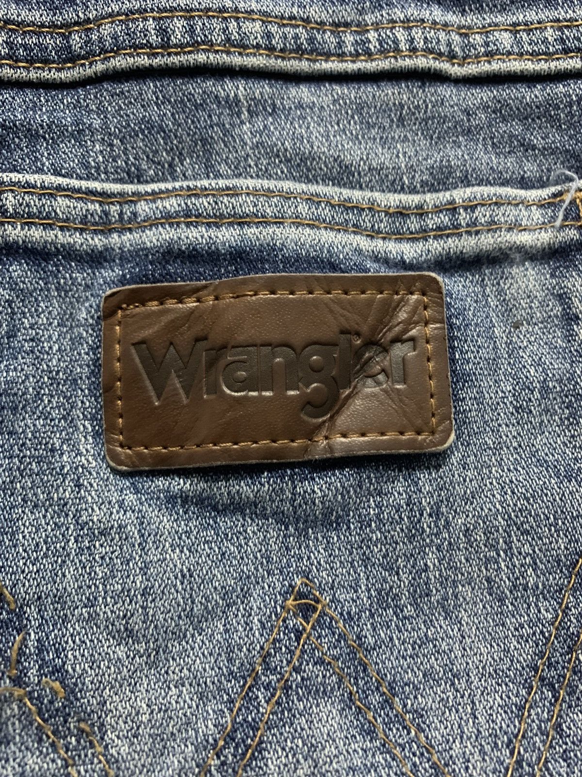 Wrangler VINTAGE WRANGLER DISTRESSED DENIM JEANS W30x30.5 Size US 30 / EU 46 - 11 Thumbnail
