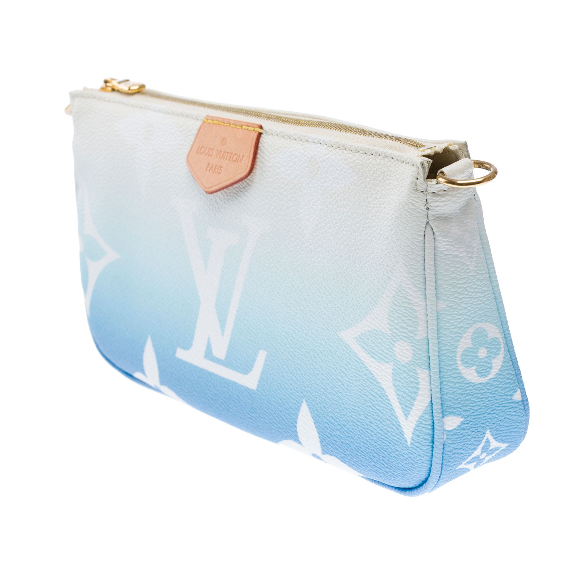 Louis Vuitton LOUIS VUITTON strap bag in Blue Canvas Size ONE SIZE - 12 Thumbnail