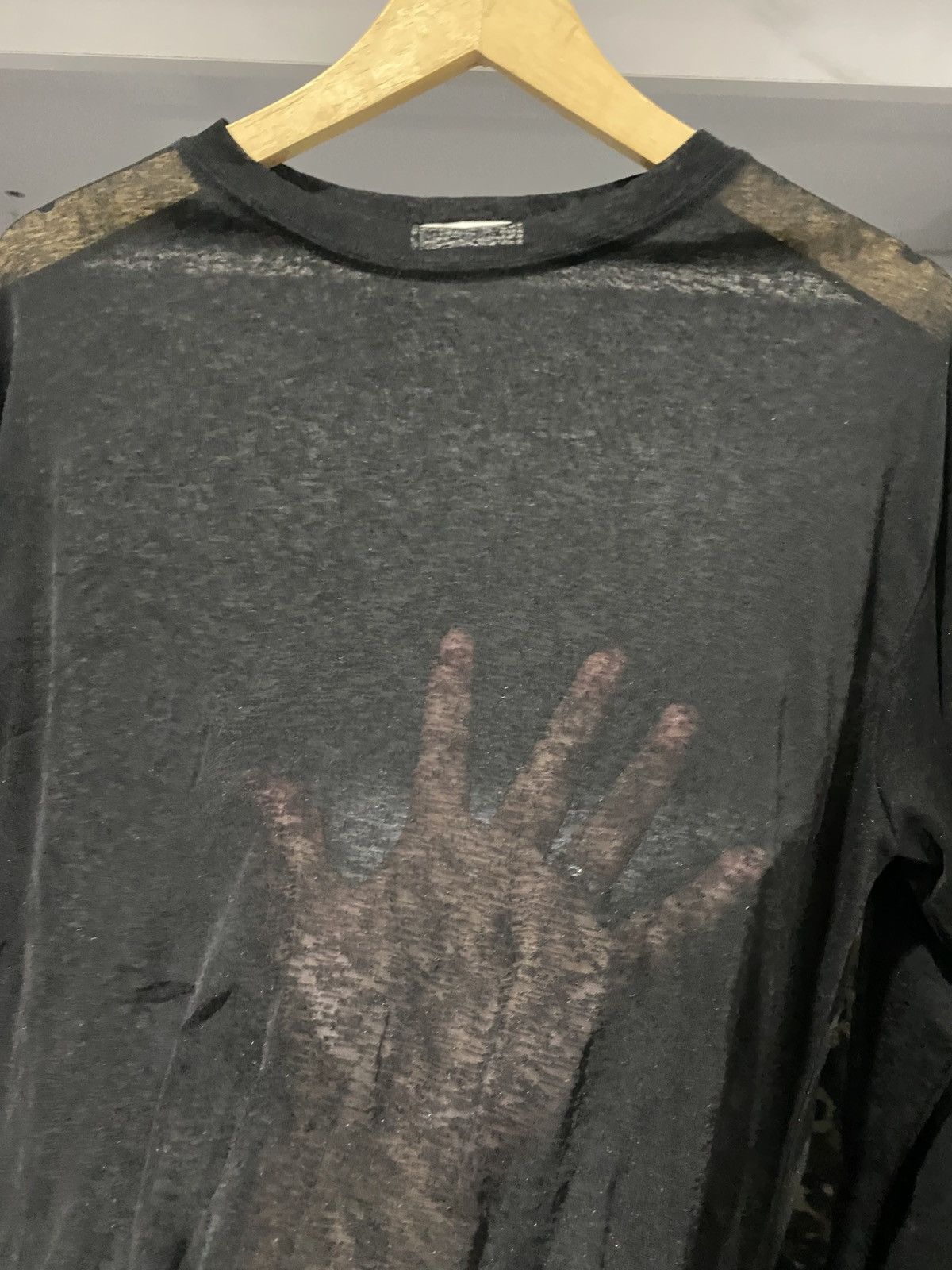 If Six Was Nine Japanese Longsleeve Mesh Layerd Ifsixwasnine Kmrii Goa Size US M / EU 48-50 / 2 - 2 Thumbnail