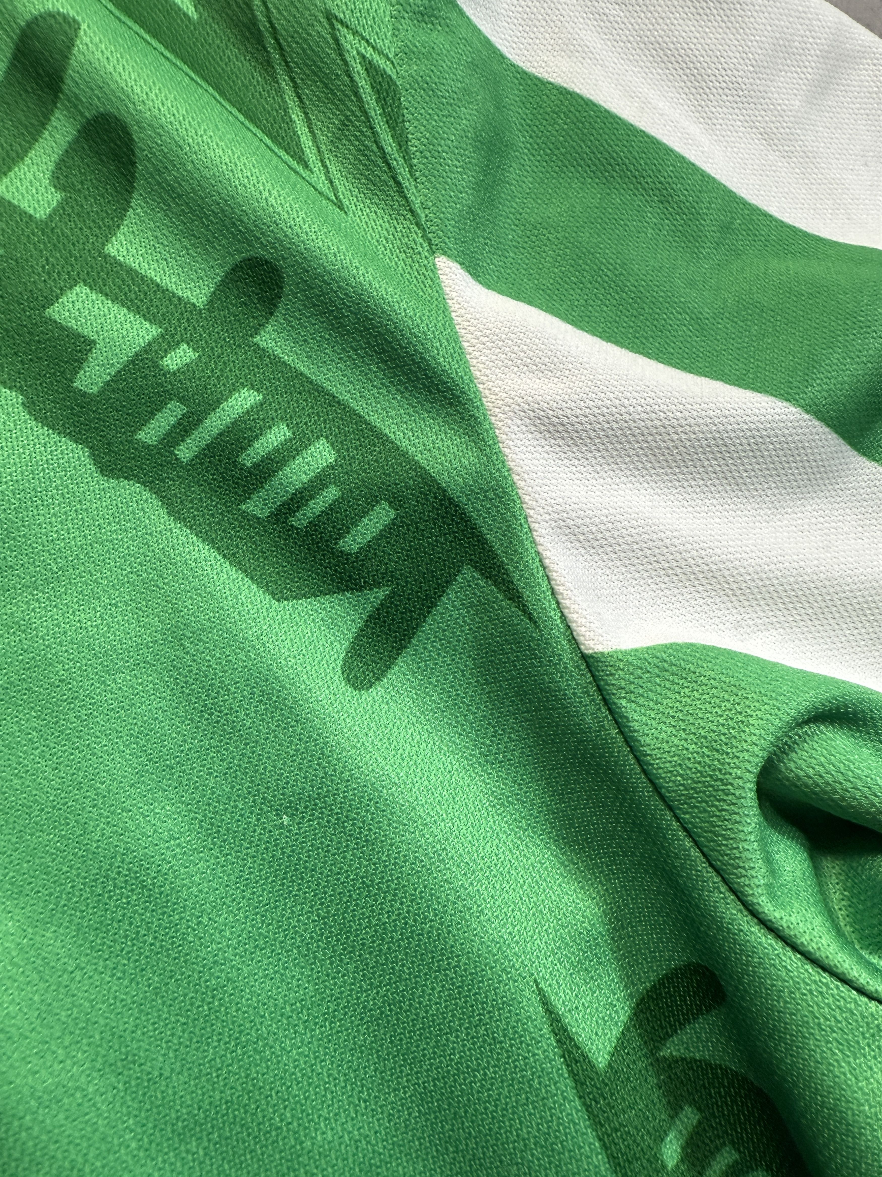 Vintage Mitre Hibernian Home jersey Green football shirt mens size S Size US S / EU 44-46 / 1 - 18 Thumbnail
