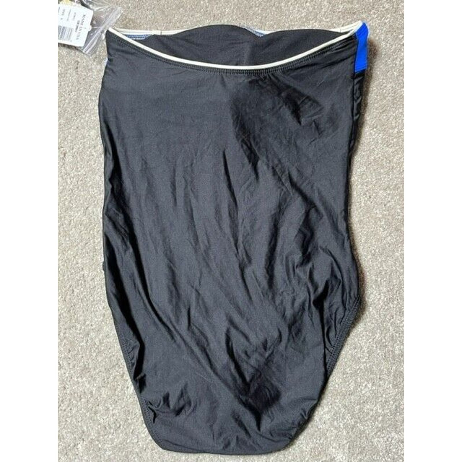 Other Eco Swim by Aqua Green One Piece Swimsuit Womens 8 Black Size M / US 6-8 / IT 42-44 - 2 Thumbnail