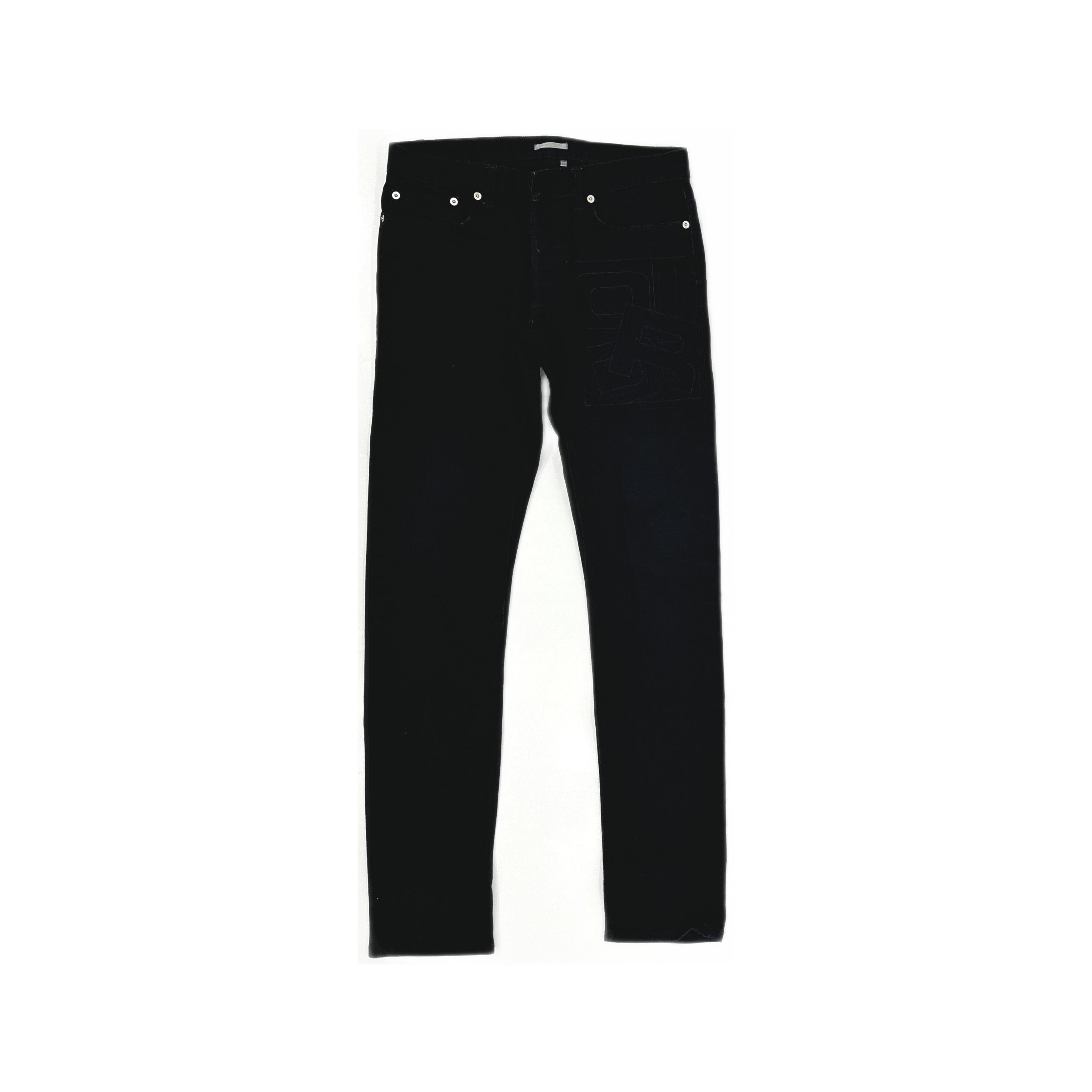 Dior Dior Embroidered Logo Denim Jeans Size 30 Size US 30 / EU 46 - 1 Thumbnail