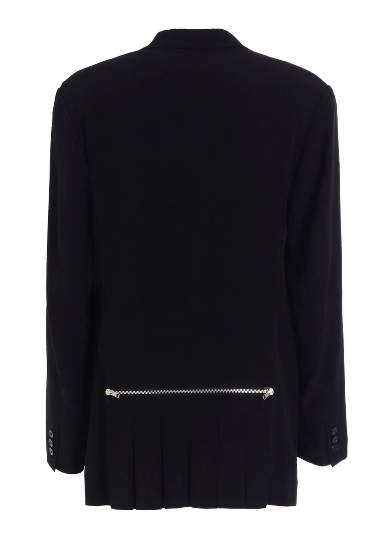 Yohji Yamamoto Yohji Yamamoto Ground Y - CREPE DE CHINE BAG PLEATED JACKET Size US L / EU 52-54 / 3 - 13 Thumbnail