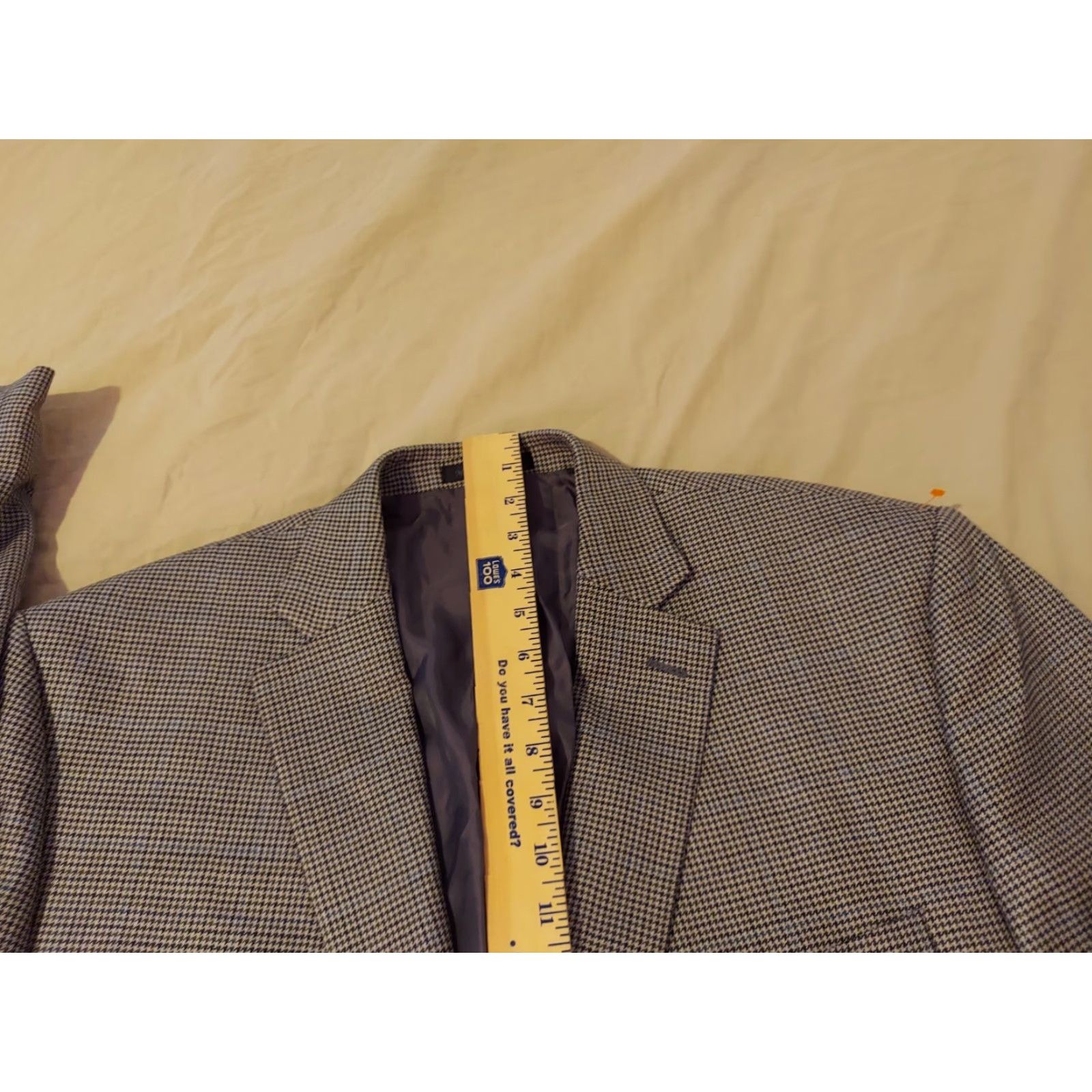 Polo Ralph Lauren Mens Polo Ralph Lauren Blazer Silk Wool Jacket 46L Gray Size US XXL / EU 58 / 5 - 5 Thumbnail