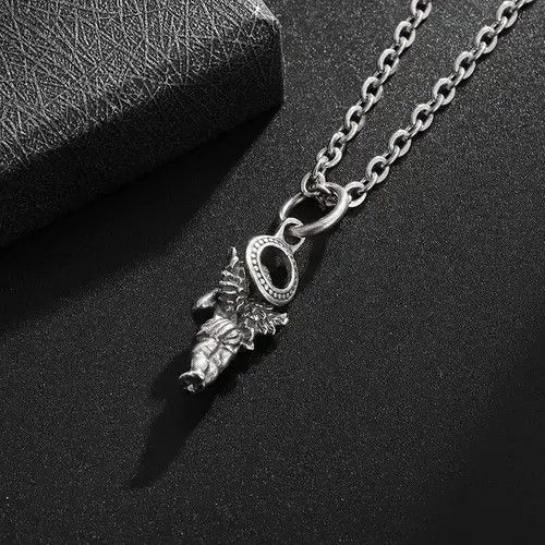 Jewelry Gothic Cross Angel Wings Necklace Size ONE SIZE - 7 Thumbnail