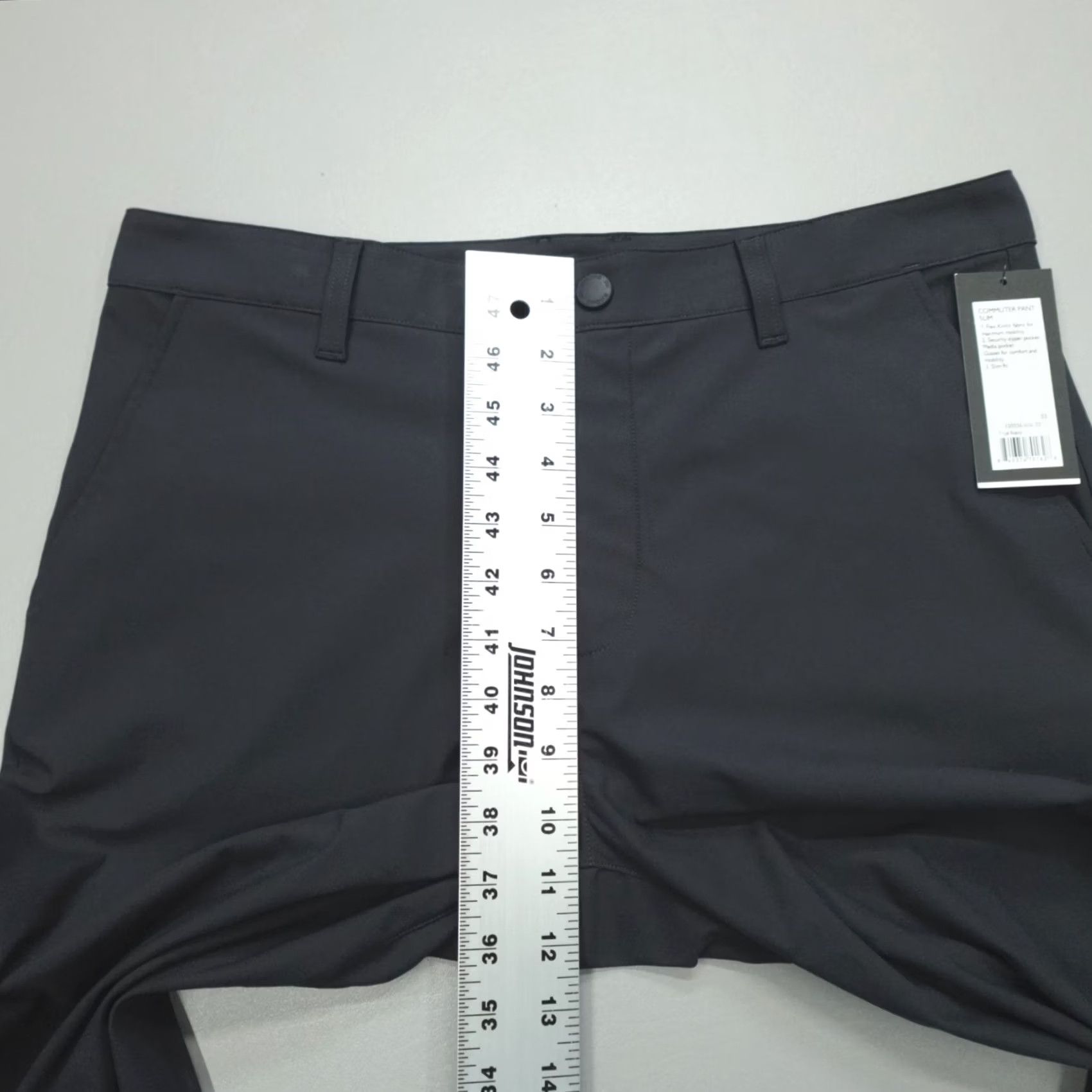 Rhone Rhone Pants Mens 33 Commuter Pocket Slim Fit Performance Men Size Navy Inseam Size US 33 - 7 Thumbnail