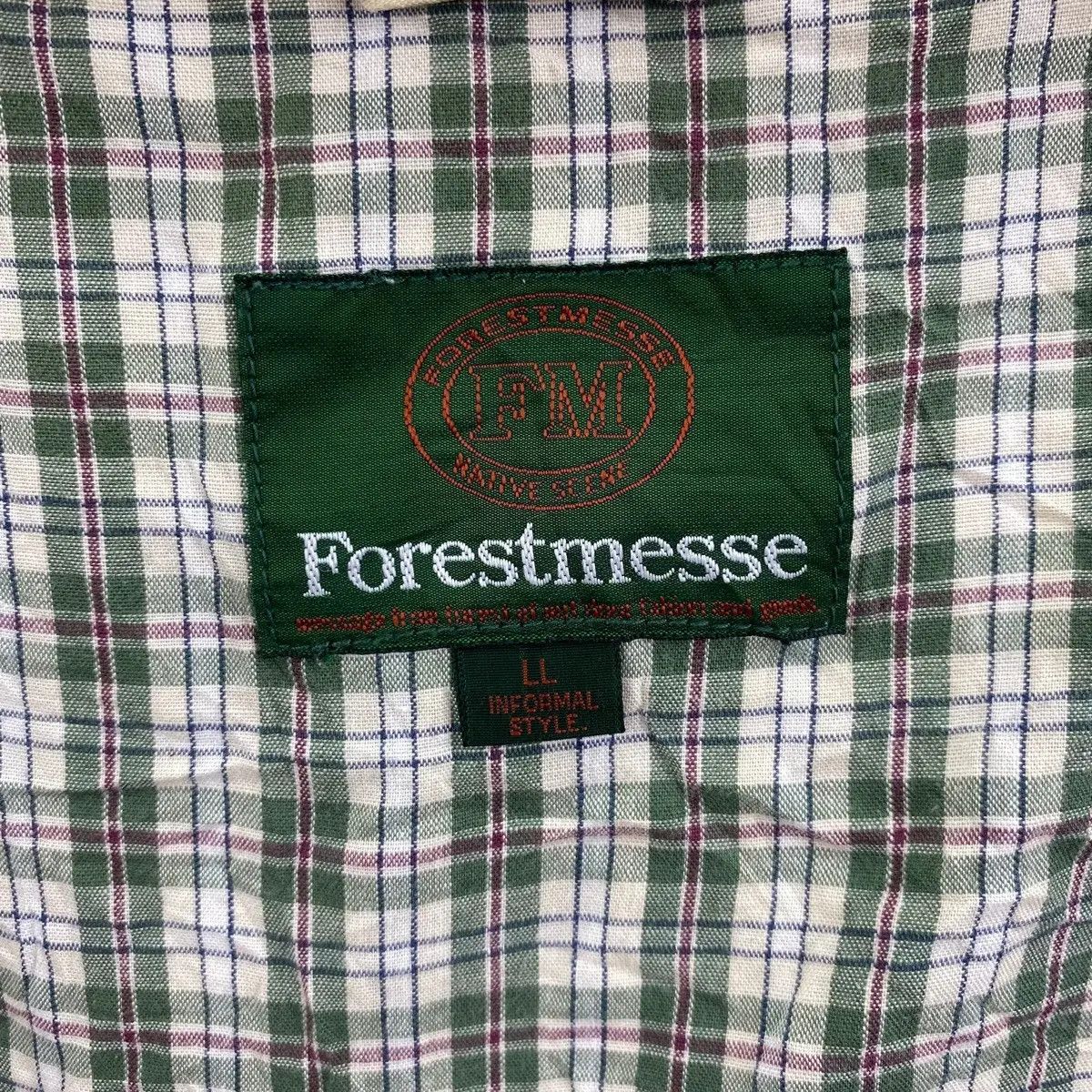 Vintage Vtg 90’ FORESTMESSE NATIVE SCENE Minimalist Jacket Parka Size US XL / EU 56 / 4 - 5 Thumbnail