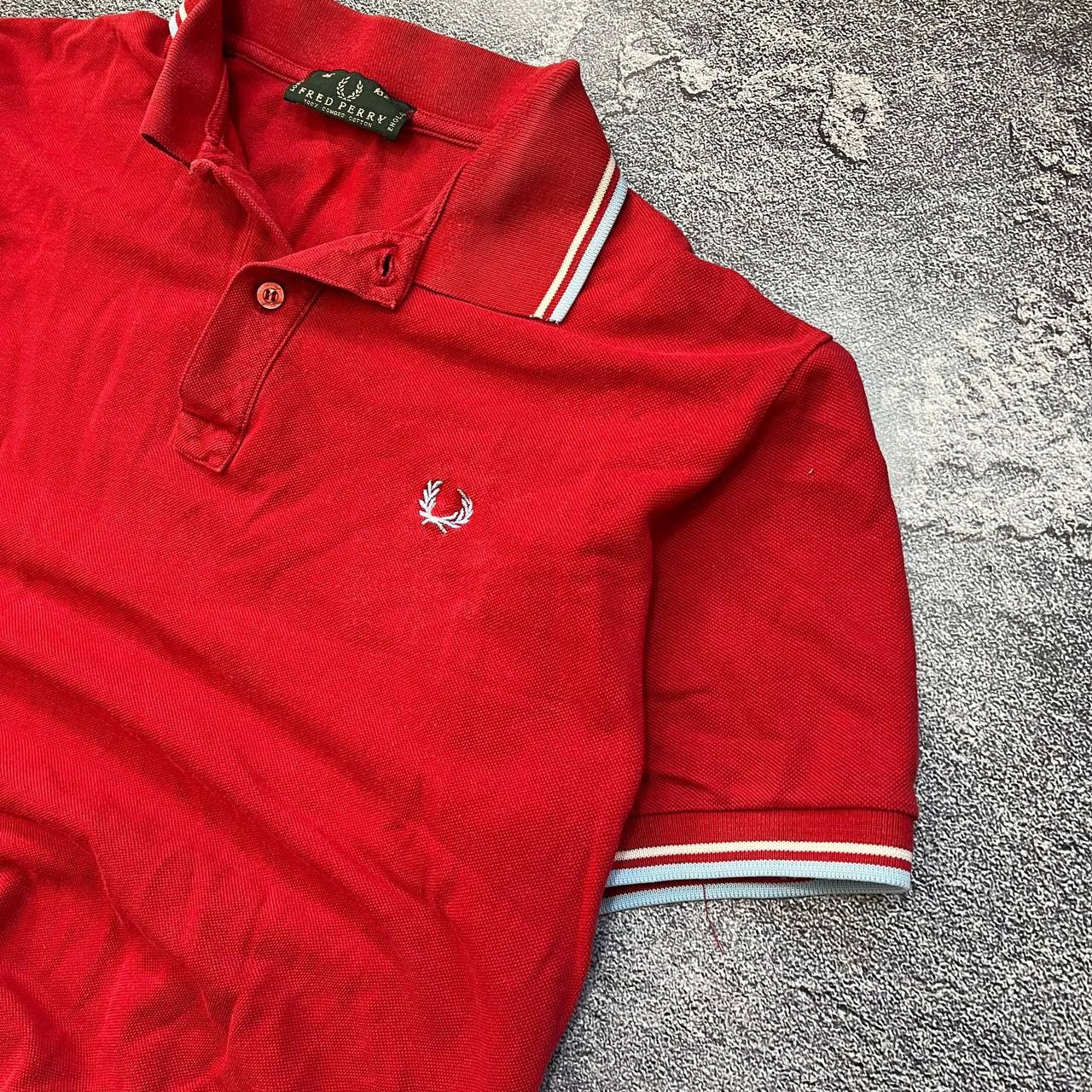 Fred Perry × Vintage Very Rare Vintage Fred Perry Polo T shirt Size US S / EU 44-46 / 1 - 5 Thumbnail