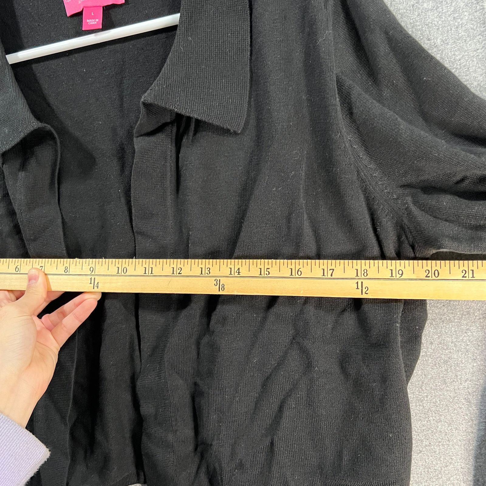 Isaac Mizrahi Isaac Mizrahi Live! Collared ester Cardigan Cardiaan tch Size L / US 10 / IT 46 - 8 Thumbnail