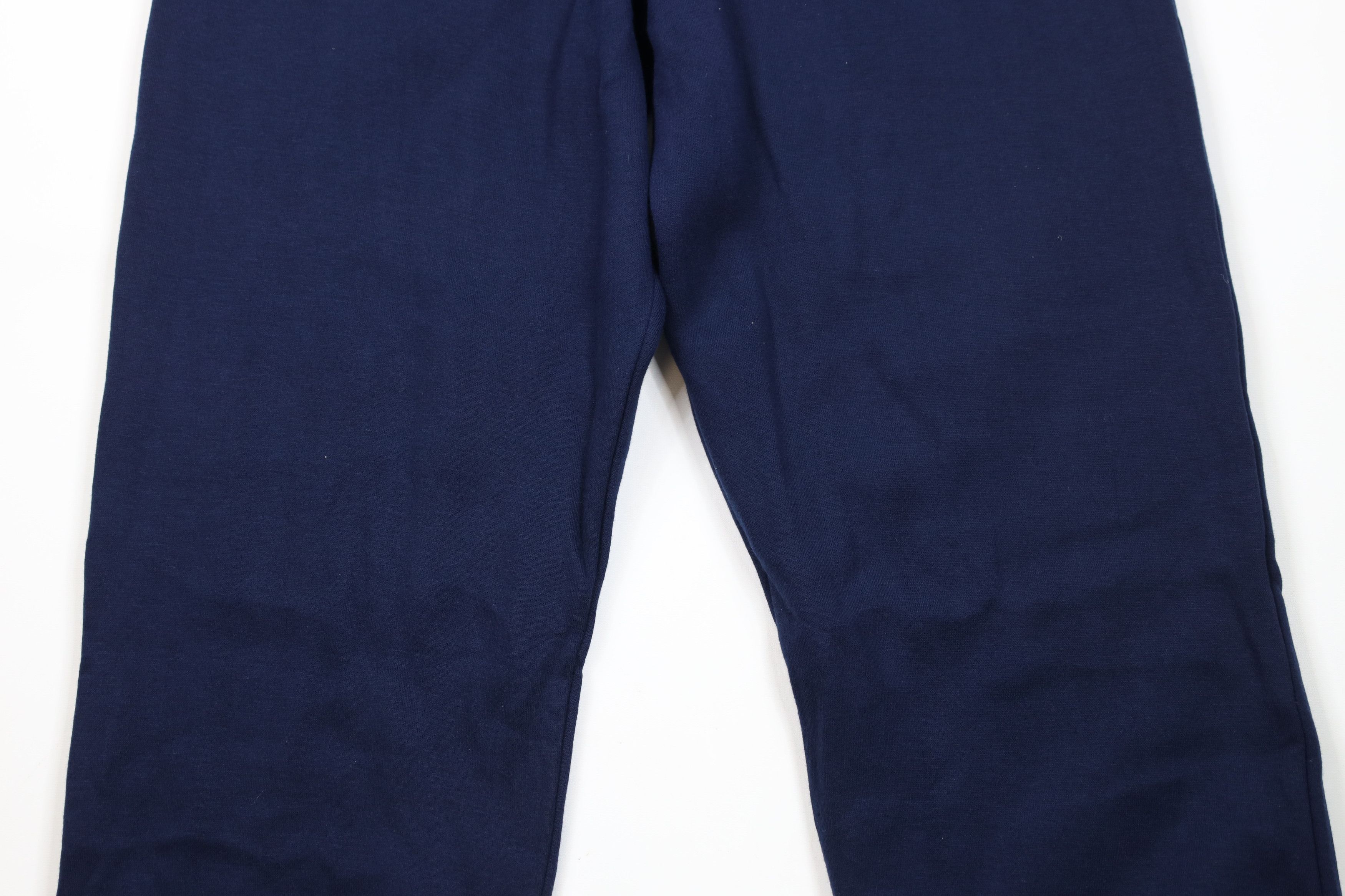 Vintage Vintage 90s Streetwear Heavyweight Sweatpants Joggers Blue Size US 38 / EU 54 - 3 Thumbnail