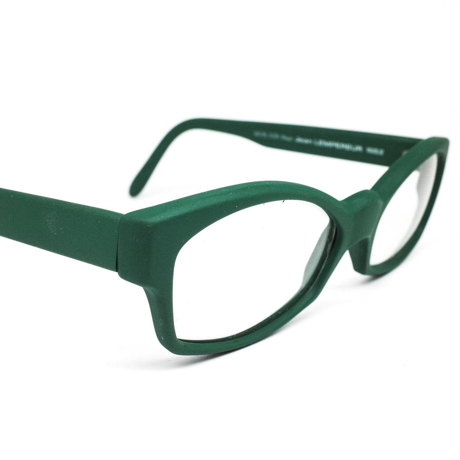 image of Michel Klein For Lempereur Mk19 Matt Green Cateye Eyeglasses, Men's