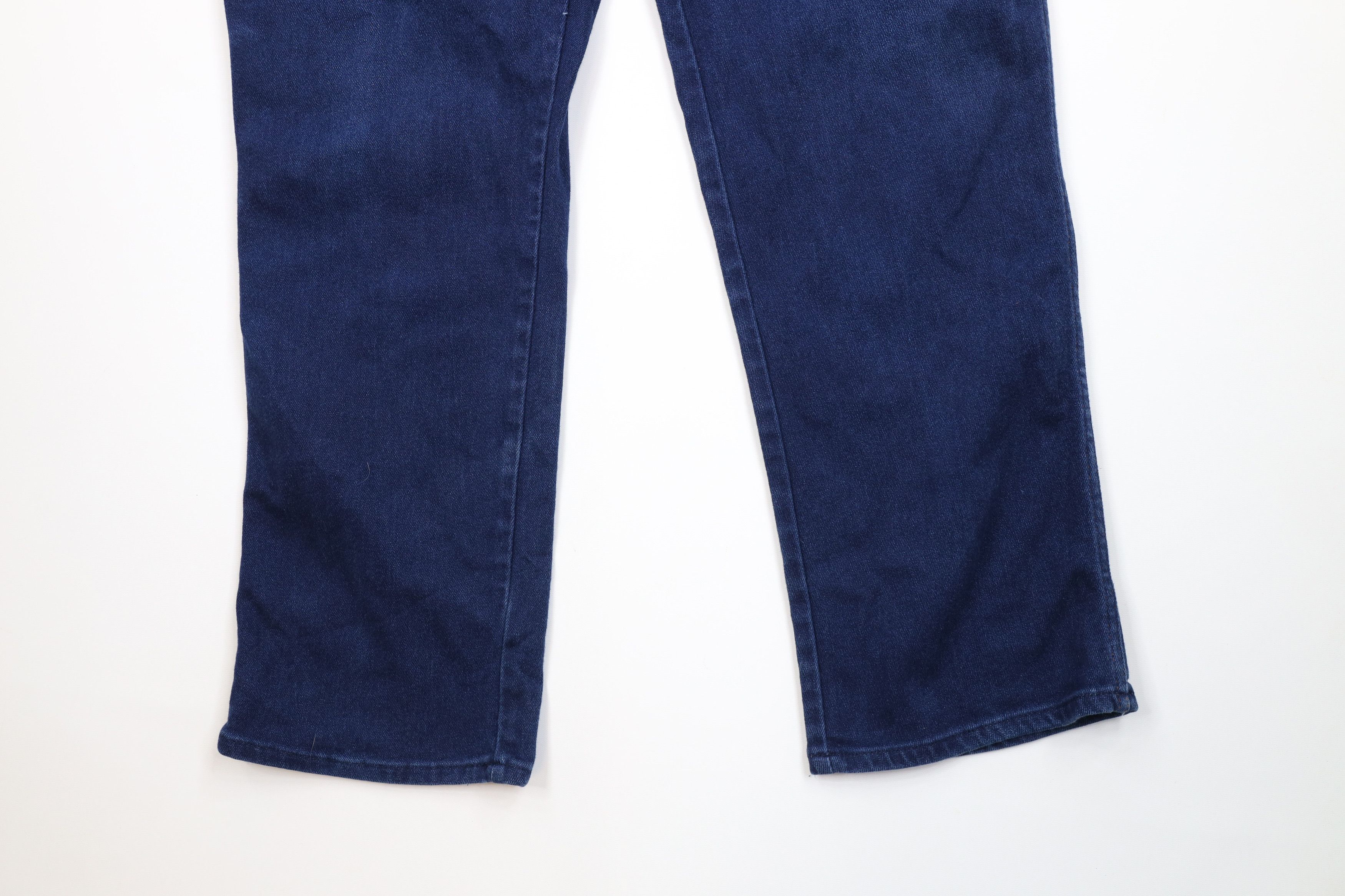 Vintage Vintage 70s Streetwear Wide Leg Denim Jeans Indigo Blue USA Size US 44 / EU 60 - 4 Thumbnail