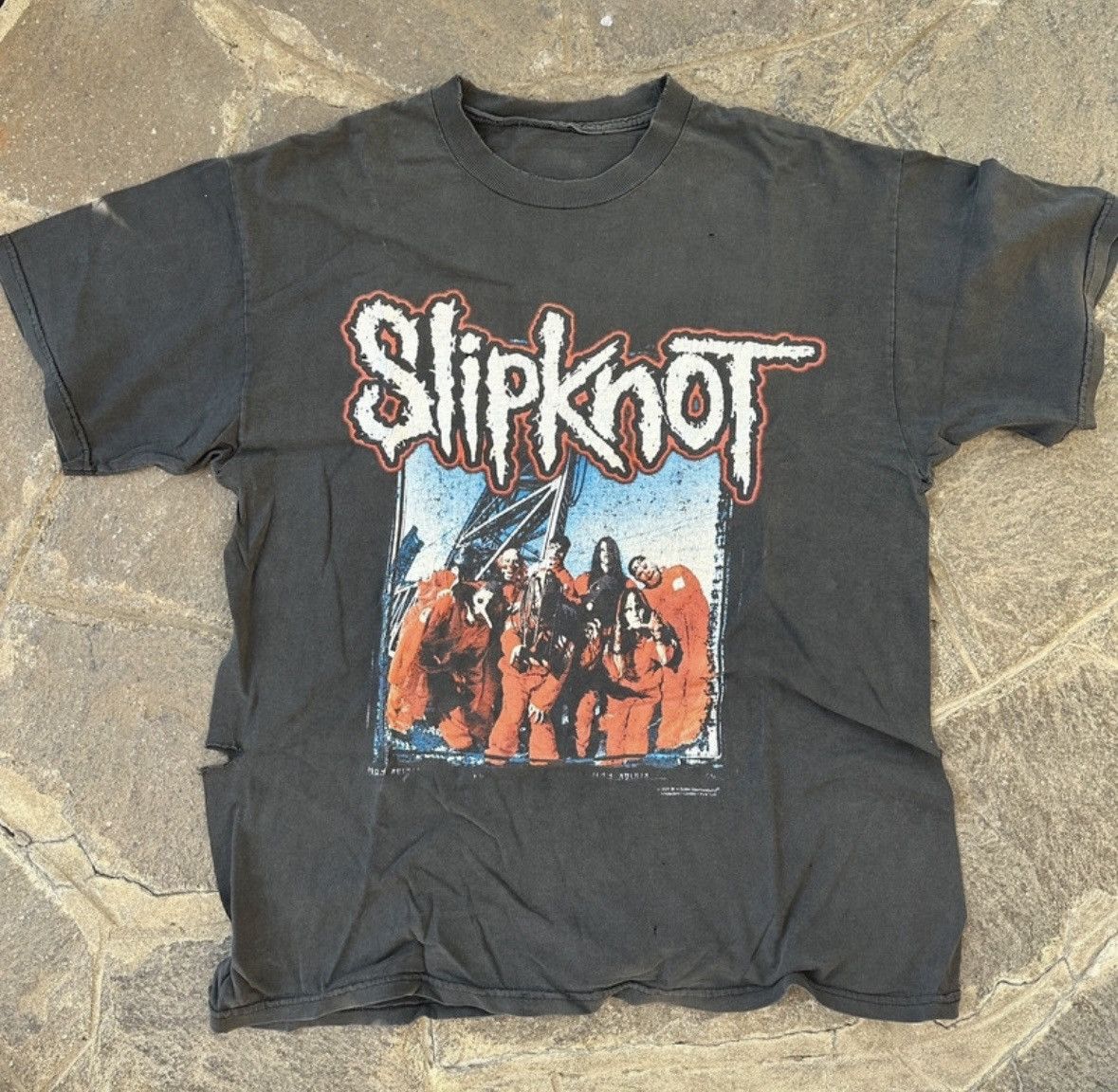 image of Slipknot 1999 Vintage Shirt in Black, Men's (Size XL)