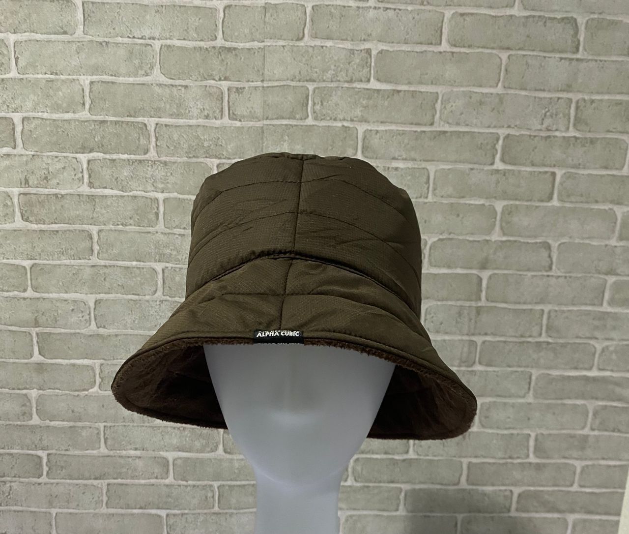 Vintage Alpha Cubic Riversible Bucket Hats