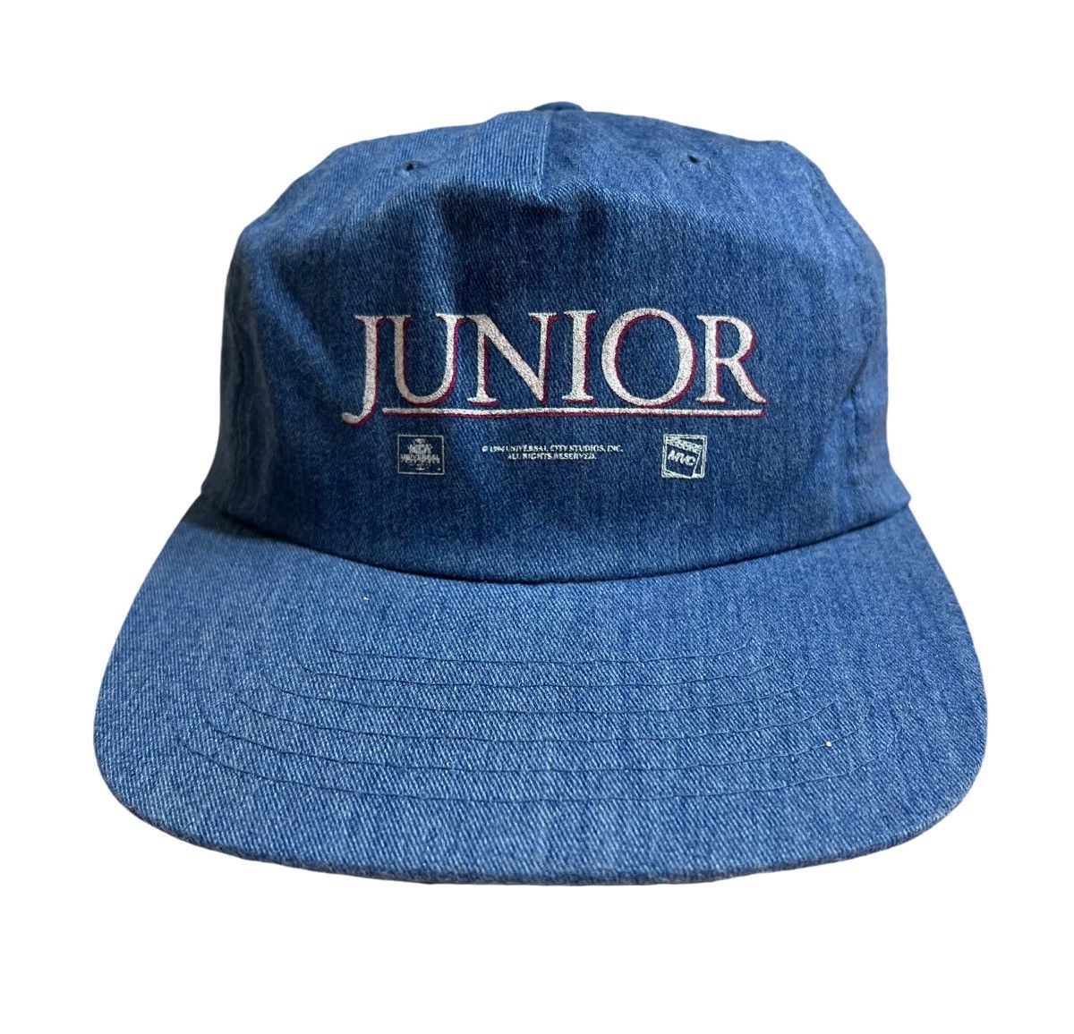 Vintage 2 Lot Junior Movie Promo Snapback Hat Vintage 1994 Size ONE SIZE - 9 Thumbnail