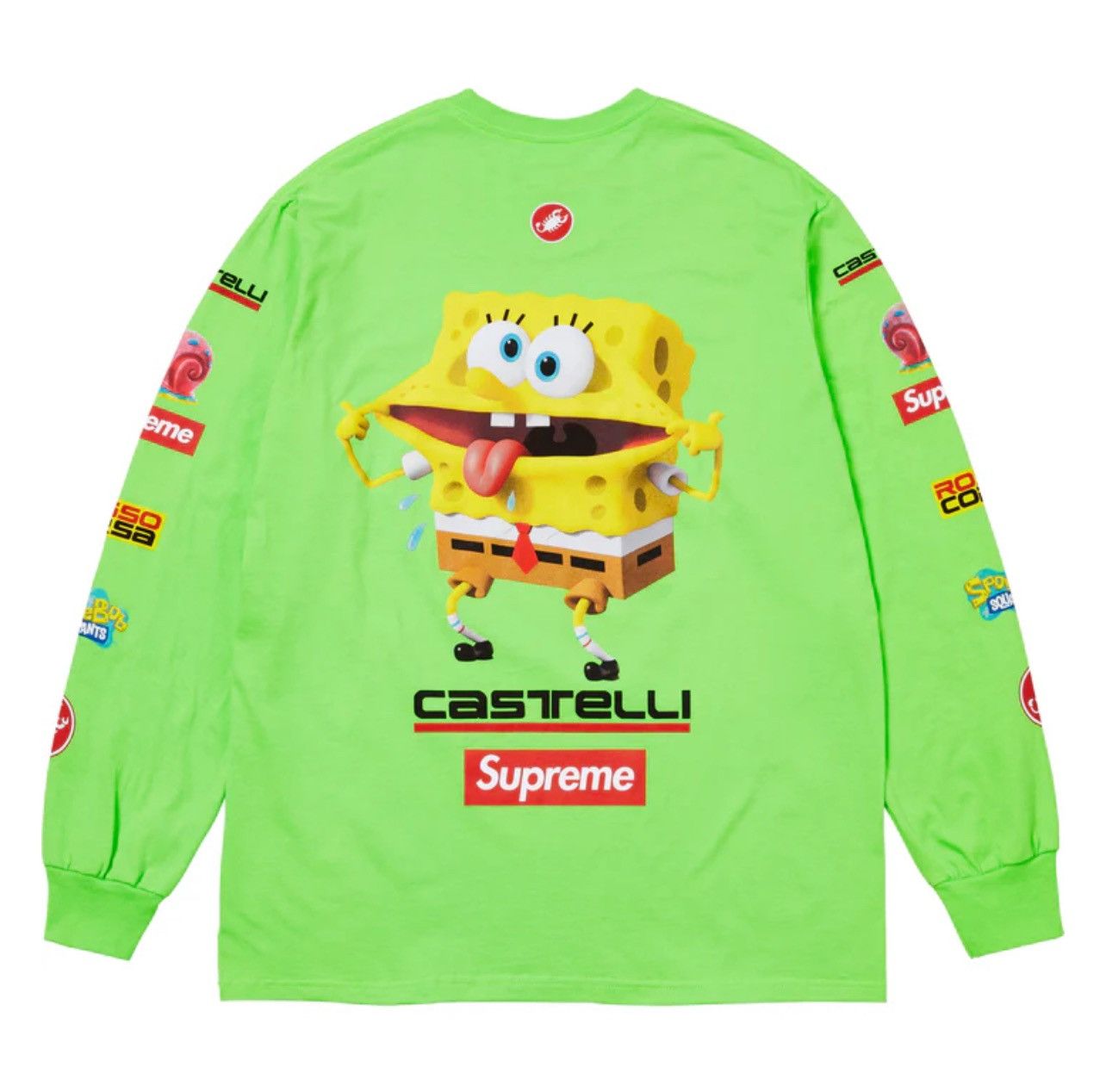 Supreme Supreme®/SpongeBob SquarePants/Castelli® Racing L/S Tee Size US M / EU 48-50 / 2 - 2 Thumbnail