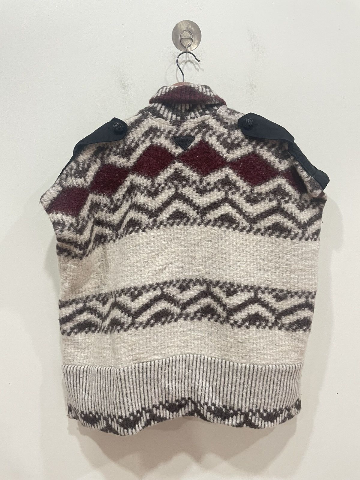 Diesel Diesel Turtle Neck Sweater Vest Size XS / US 0-2 / IT 36-38 - 2 Thumbnail