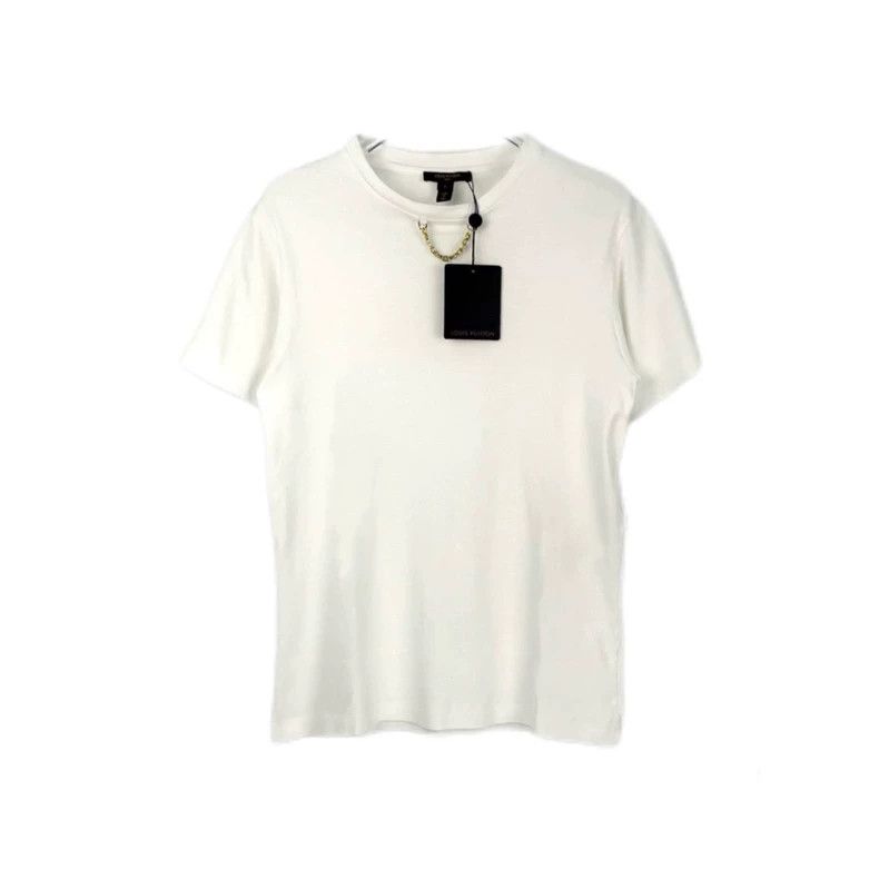 Louis Vuitton Louis Vuitton Short sleeve T-shirt with white solid chain l Size US L / EU 52-54 / 3 - 1 Thumbnail