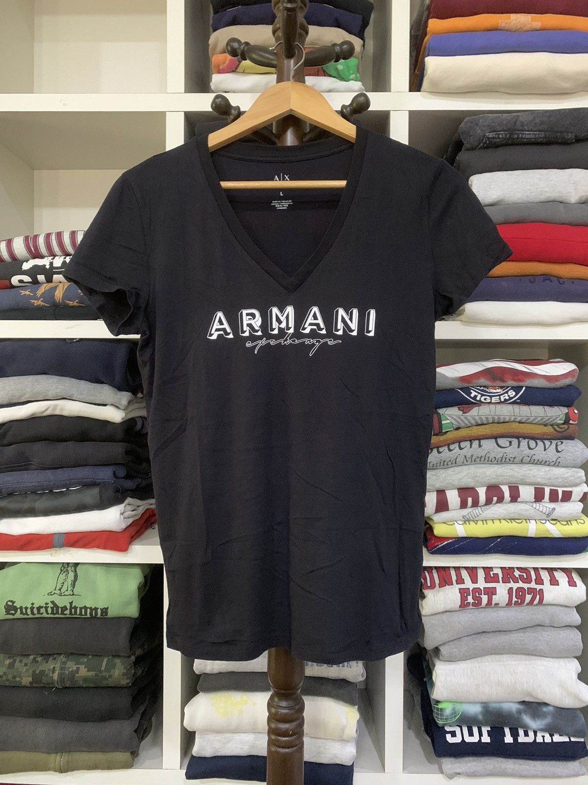 Armani Exchange Armani Exchange Women’s Tee Size L / US 10 / IT 46 - 1 Thumbnail