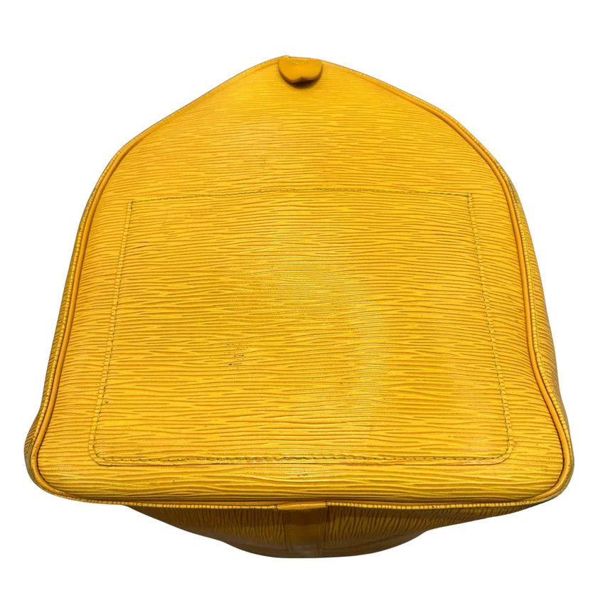Louis Vuitton Louis Vuitton Keepall 55 Travel Bag Yellow Epi Leather Size ONE SIZE - 4 Thumbnail