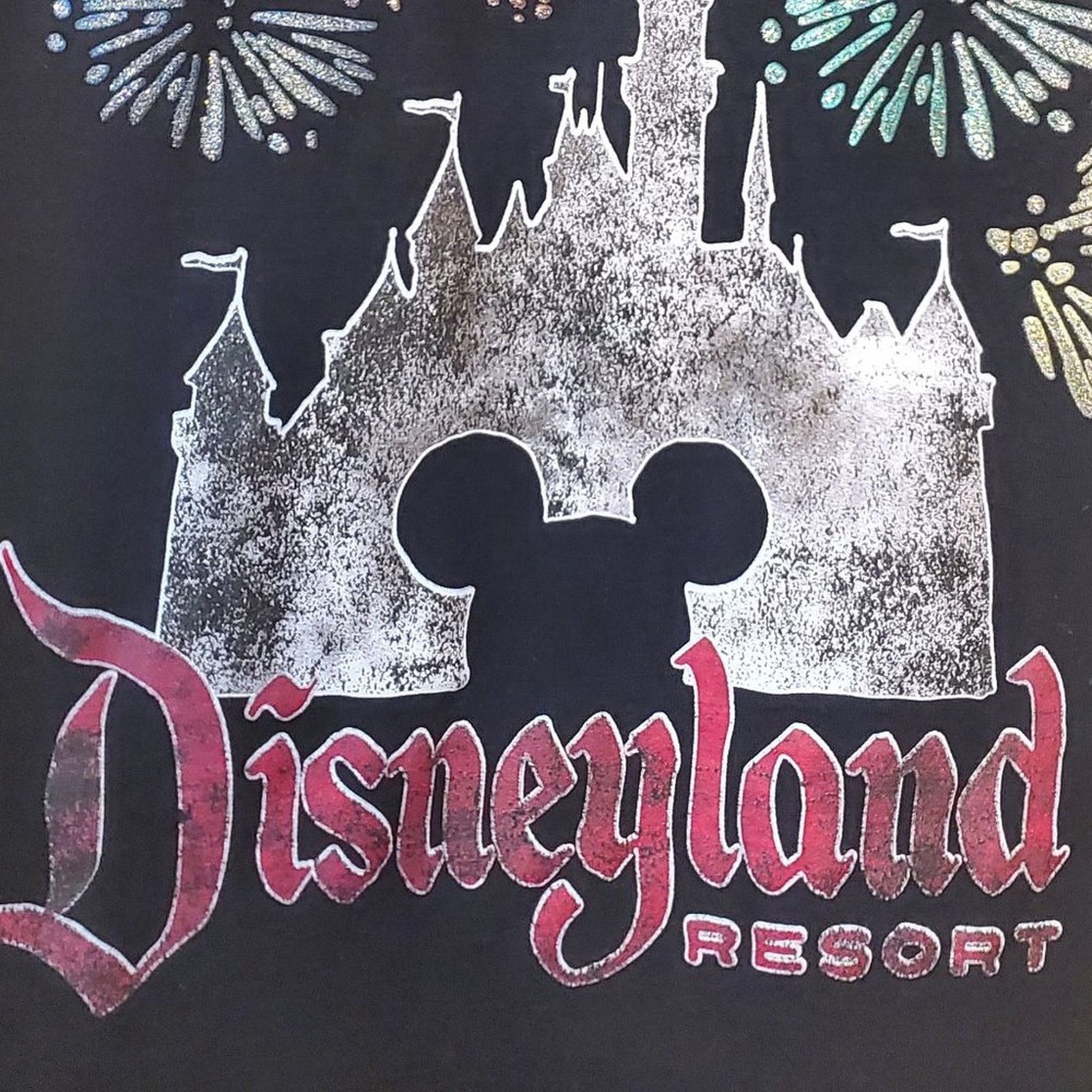 Disney Official Disneyland Resort Castle Black S Tee Size US S / EU 44-46 / 1 - 5 Thumbnail