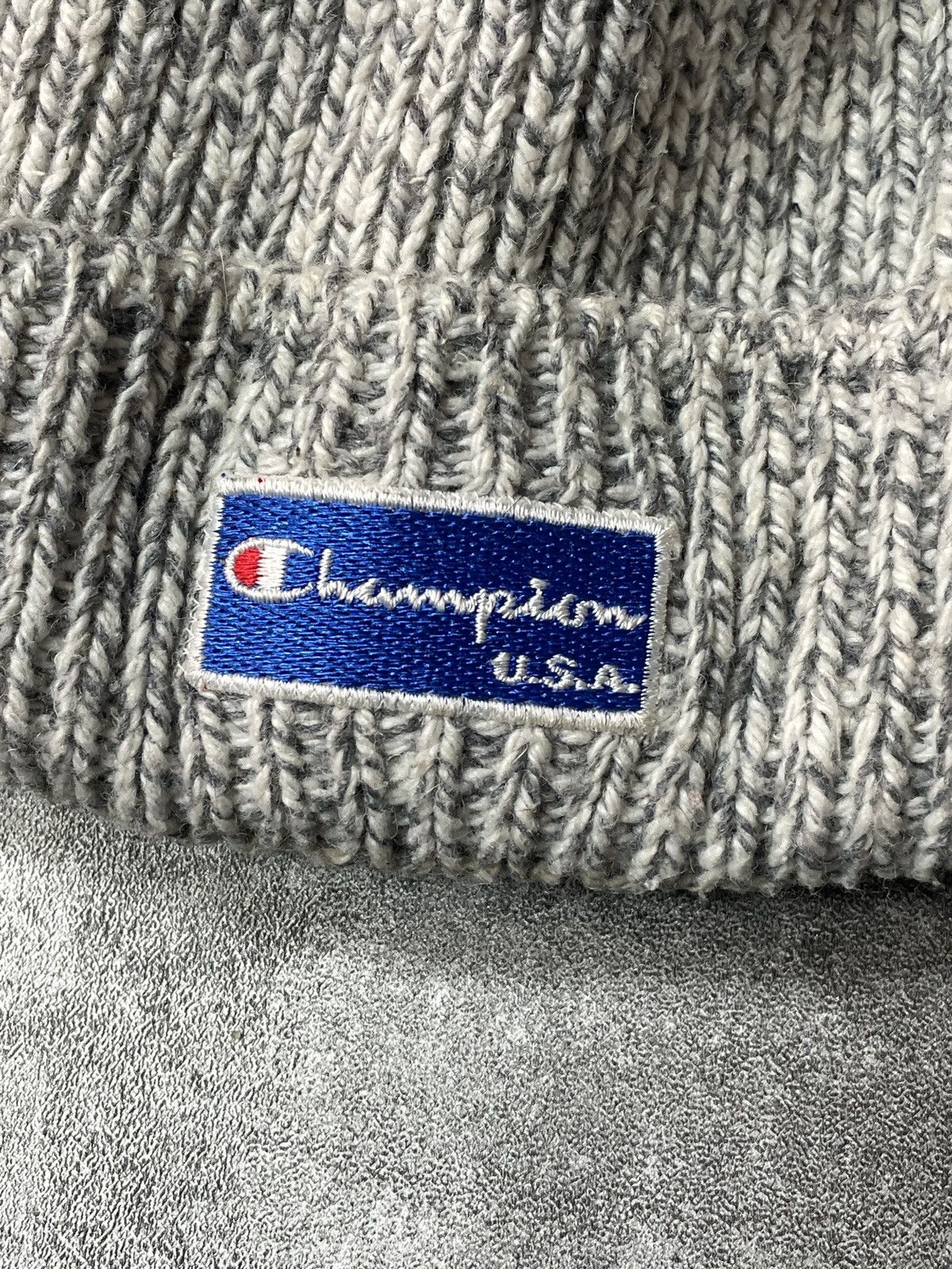 Champion 🔥Offers🔥Champion Vintage 90s Made In USA Hat Rare Cozy Size ONE SIZE - 2 Thumbnail