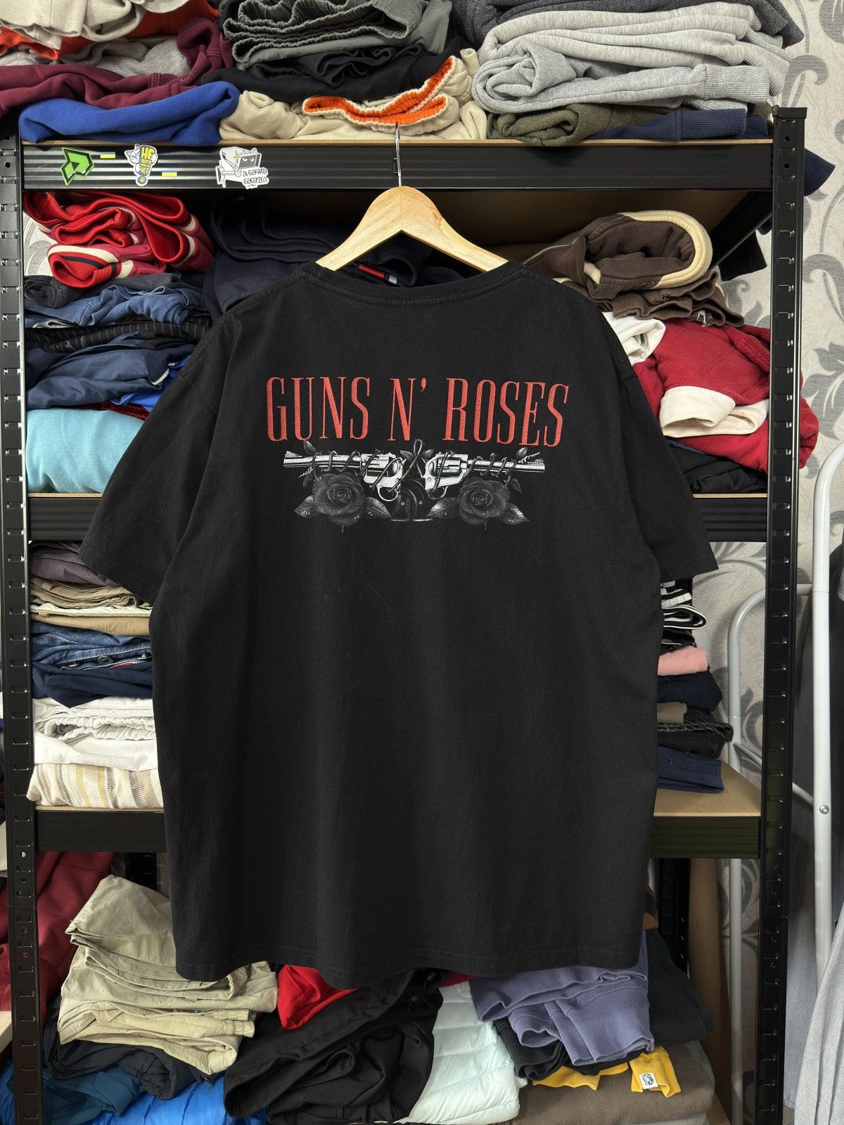 Guns N' Roses VINTAGE 90s GUNS N ROSES USE YOUR ILLUTION TOUR BAND T-SHIRT Size US XL / EU 56 / 4 - 17 Thumbnail