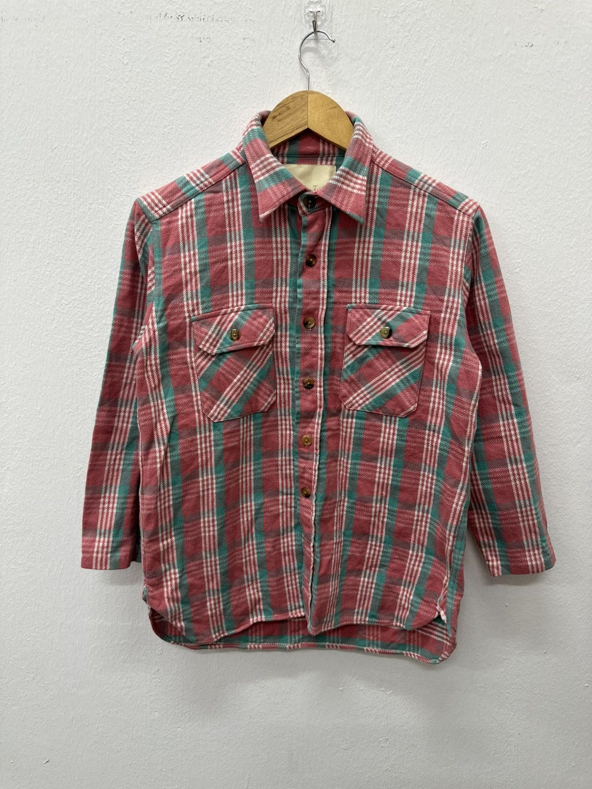 Fat Tokyo F.a.t Tokyo Japan Flannel L/S Shirt Size US M / EU 48-50 / 2 - 3 Thumbnail