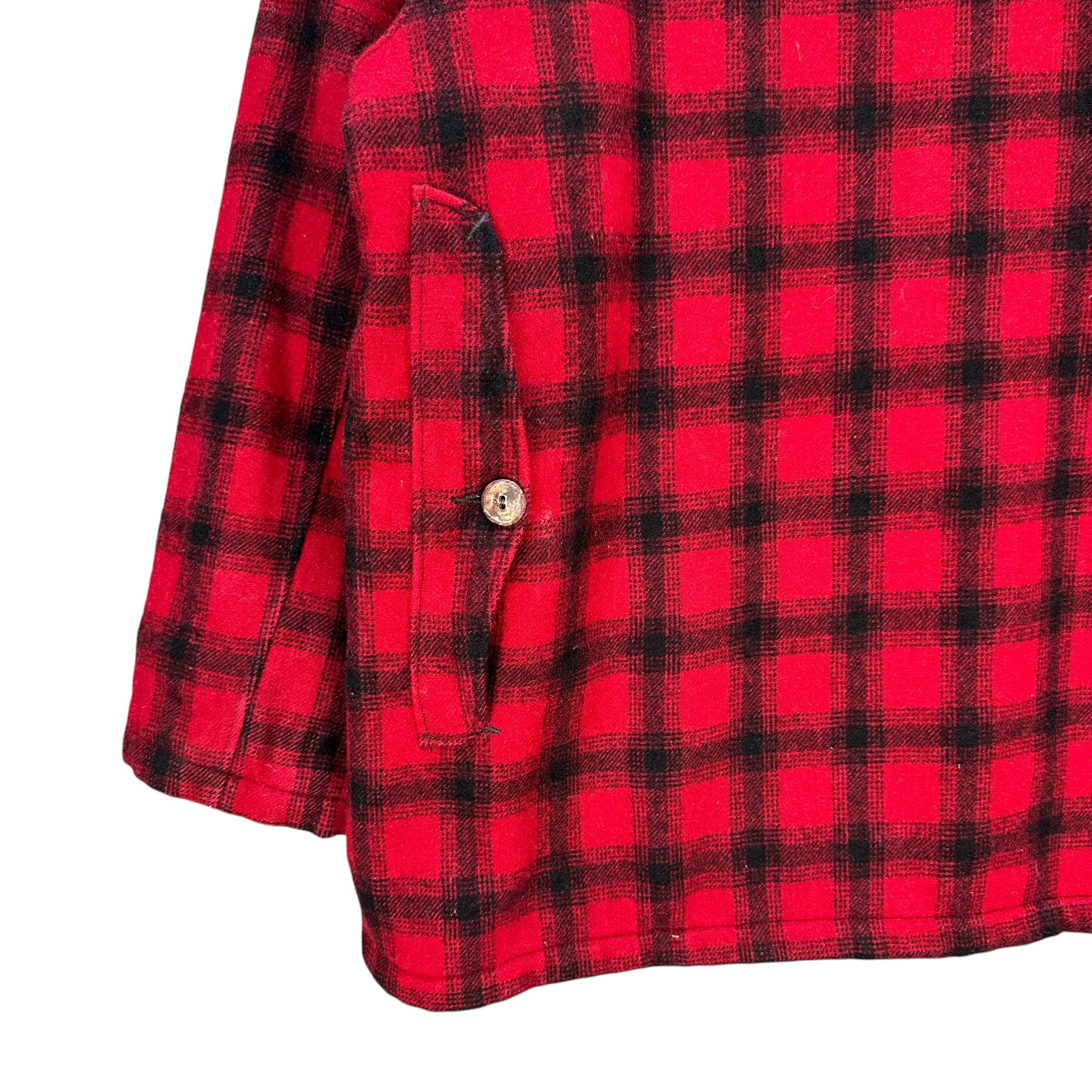 Woolrich Woolen Mills Vintage 80's WOOLRICH Checked Flannel Chore Jacket #A80-1935 Size US XL / EU 56 / 4 - 16 Thumbnail