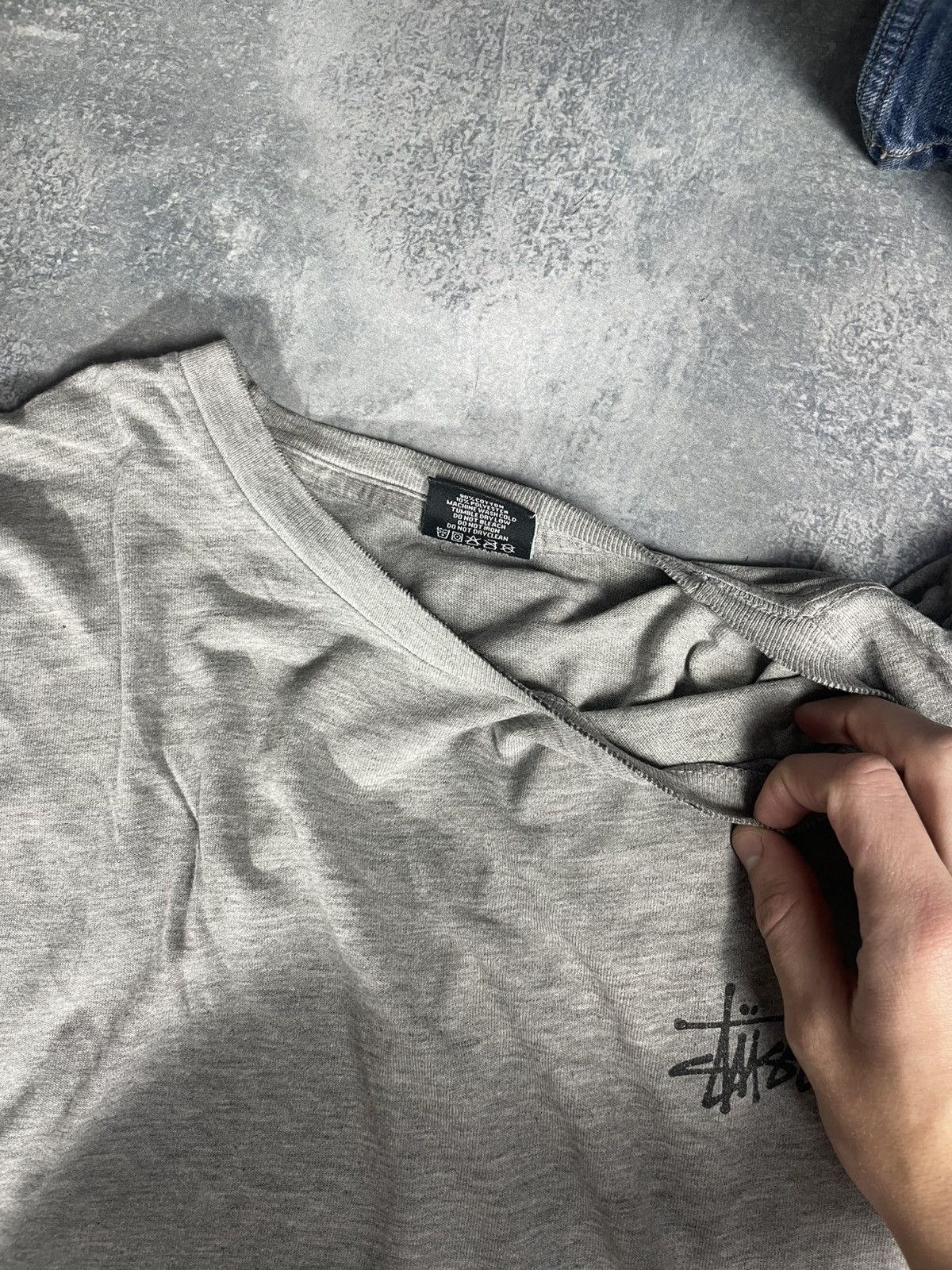 Stussy Vintage Big Logo oversize Stussy Usa tee t-shirt Size US L / EU 52-54 / 3 - 9 Thumbnail
