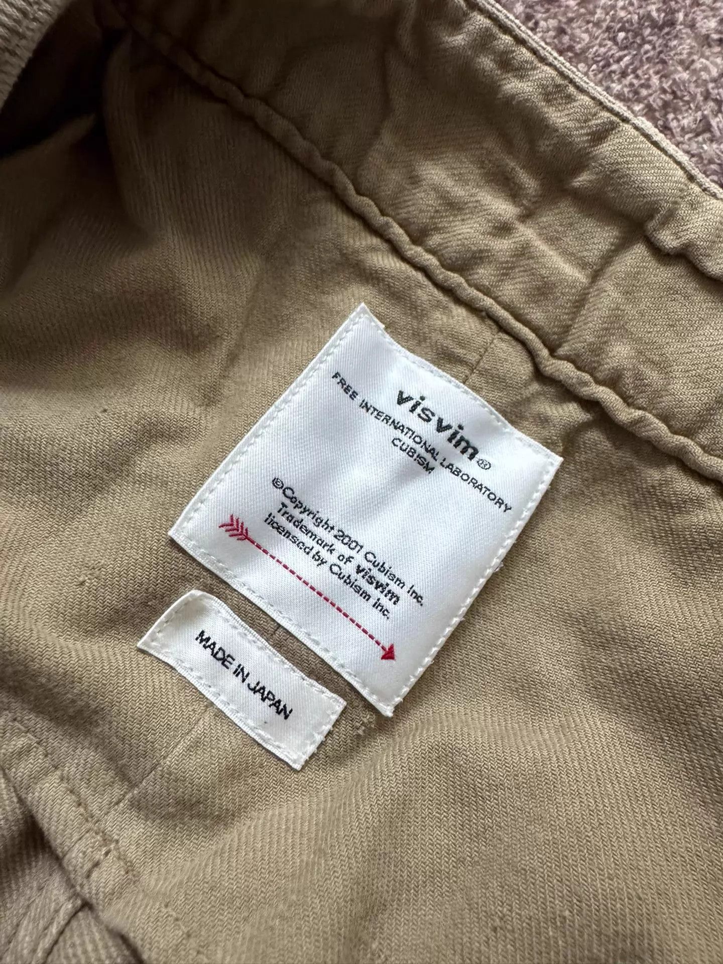 Visvim VISVIM 22SS GIFFORD PANTS DMGD Khaki Size 2 Size US 32 / EU 48 - 6 Thumbnail