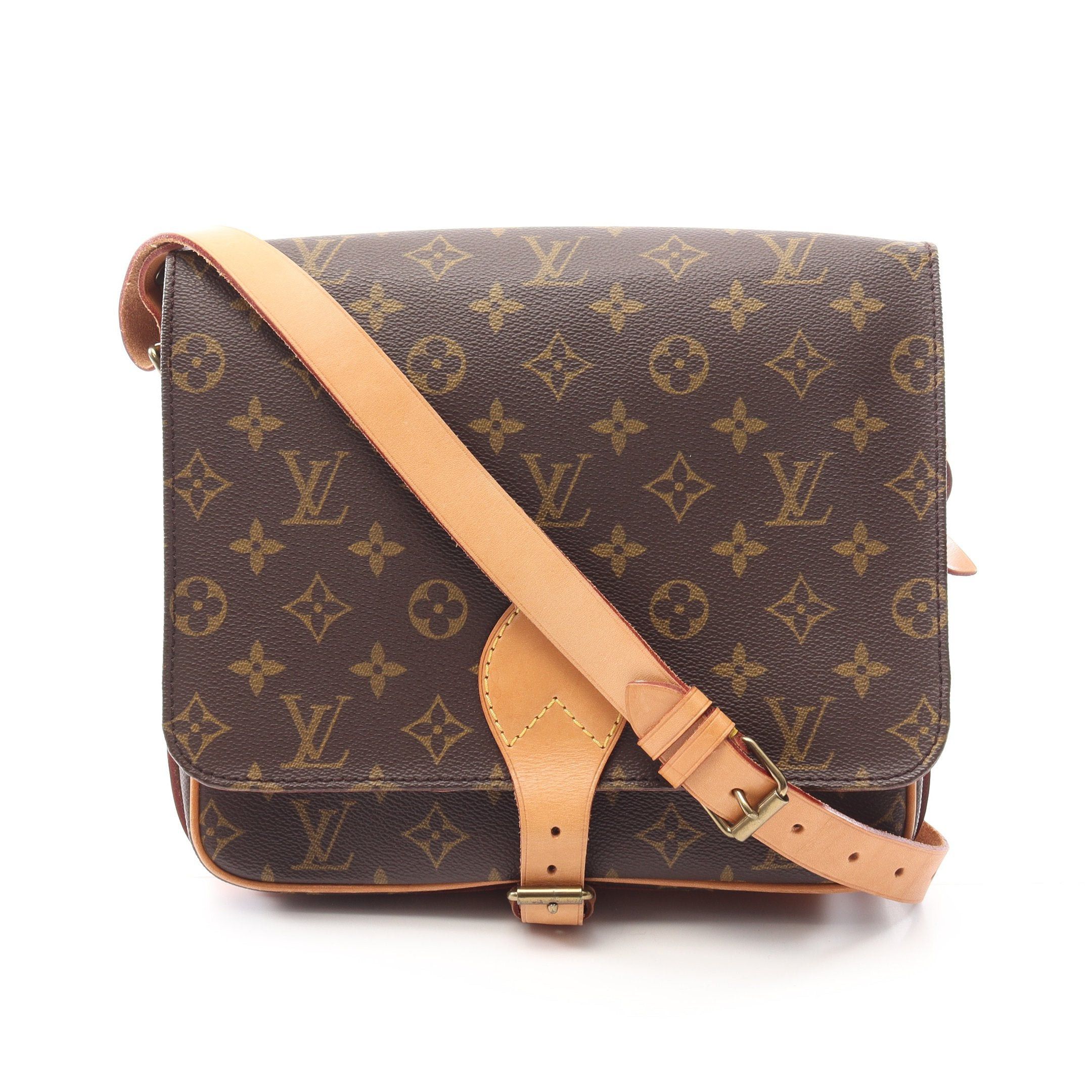 Louis Vuitton Louis Vuitton Cartesier Gm Monogram Shoulder Bag Leather Brown Size ONE SIZE - 1 Thumbnail