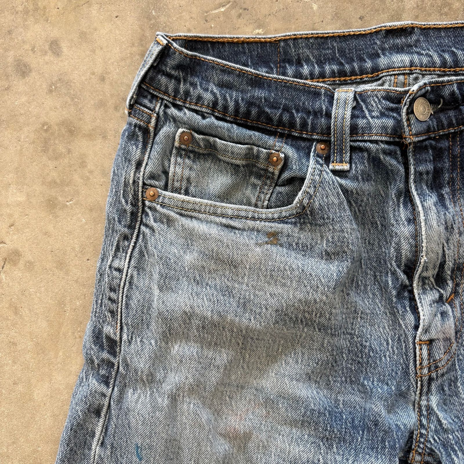 Levi's Vintage Levi Strauss 31 x 30 Men's Denim Jeans Size US 31 - 4 Thumbnail