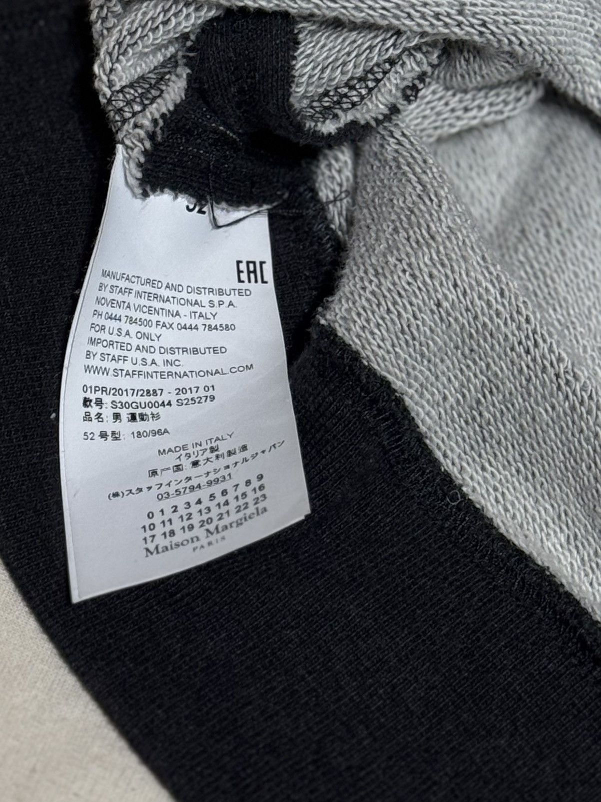 Maison Margiela SS17 OVERSIZED RARE MARGIELA PULLOVER SWEATSHIRT SWEATER Size US L / EU 52-54 / 3 - 9 Thumbnail