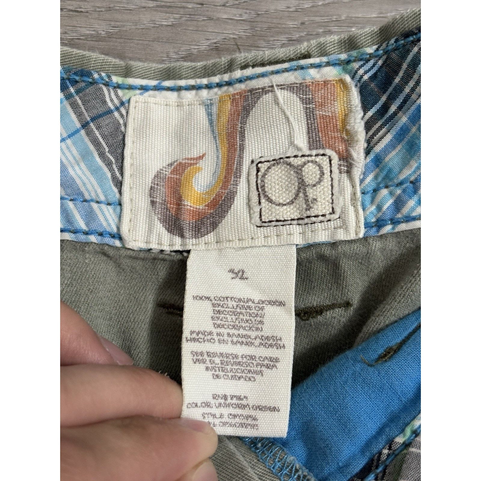 Other OP Ocean Pacific Green Baggy Cargo Shorts Y2K Preppy Mens 32 Size US 32 / EU 48 - 4 Thumbnail