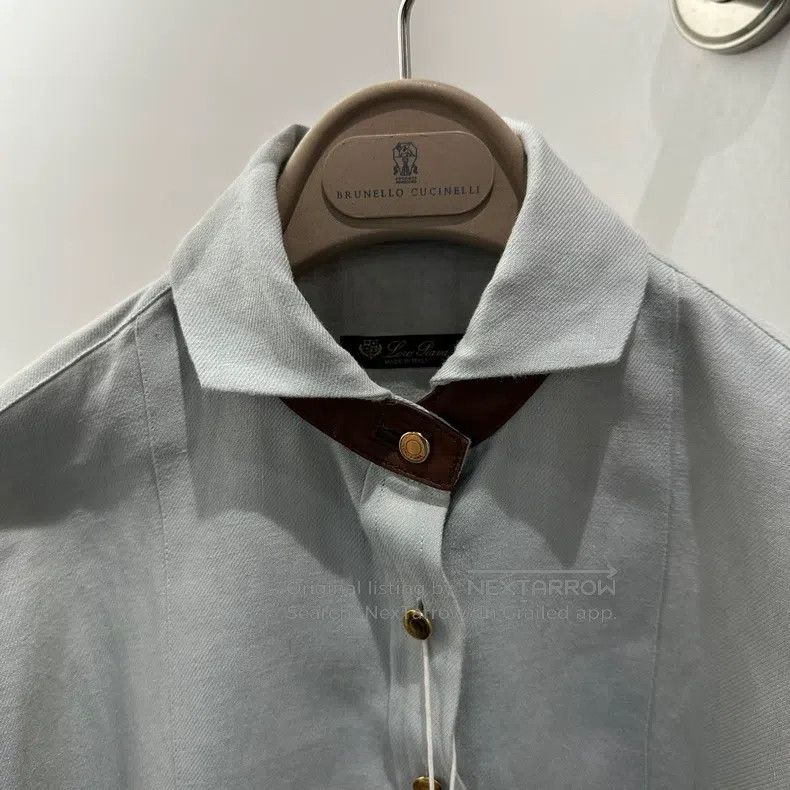 Loro Piana Loro Piana 25SS Resort Collection Gold Buttoned Leather-Li Size XS / US 0-2 / IT 36-38 - 6 Thumbnail
